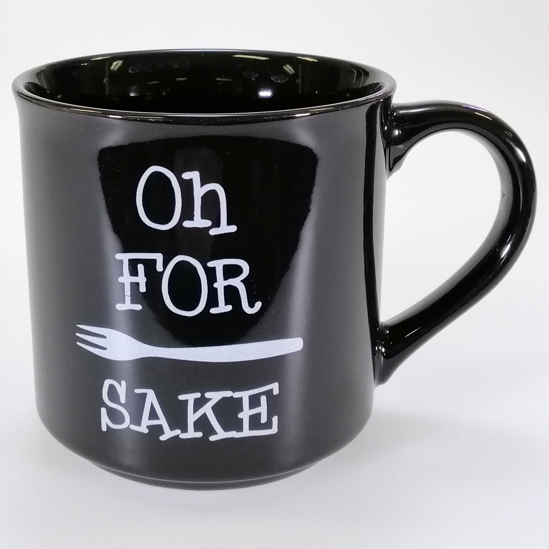 Boxed Mug - 'For *Fork* Sake'