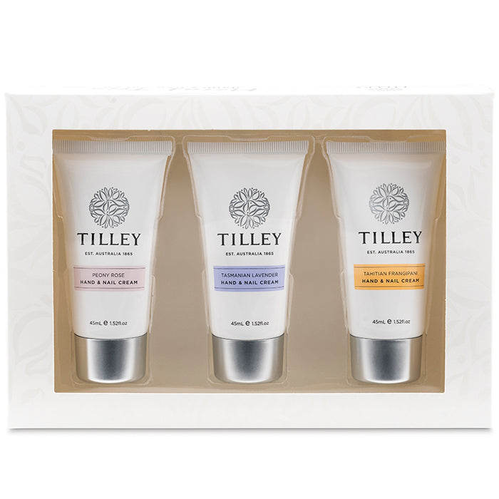 Tilley Hand and Nail Trio - Floral - 3 x 45ml