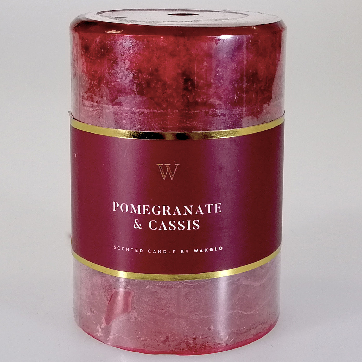 Scented Candle - 7 x 10cm - Pomegranate & Cassis