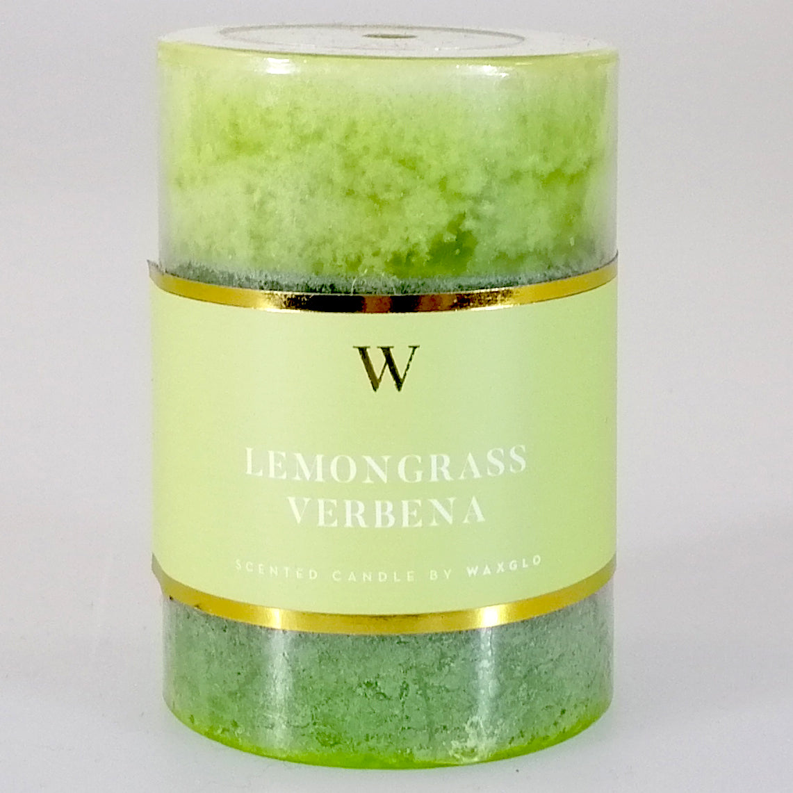 Scented Candle - 7.5 x 5cm - Lemongrass & Verbena