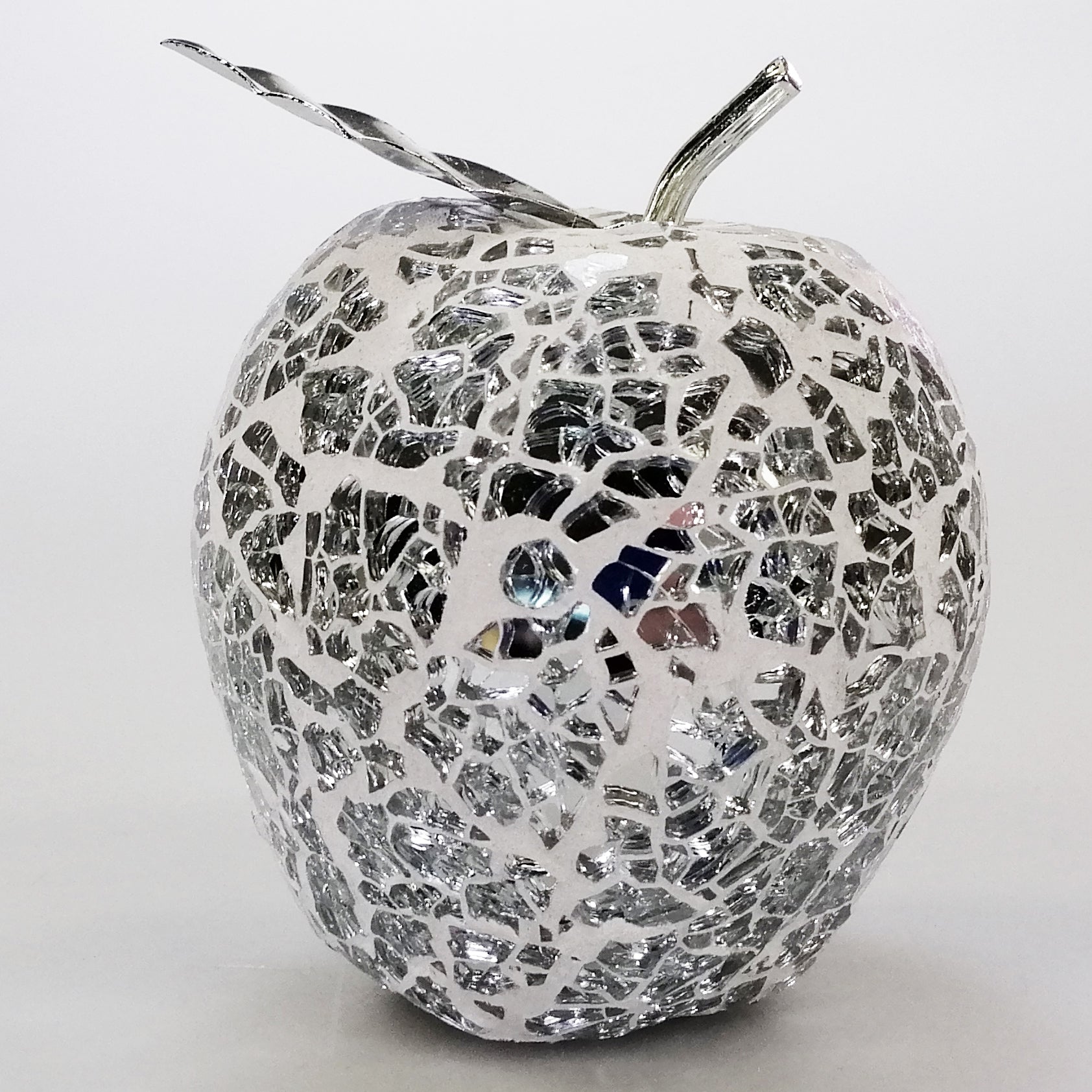 Glass Crackle Apple - Medium
