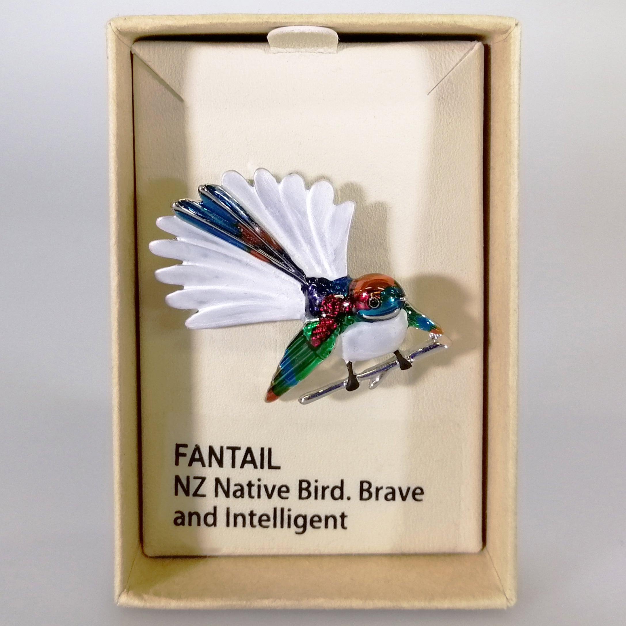 Kiwicraft - Fantail Brooch