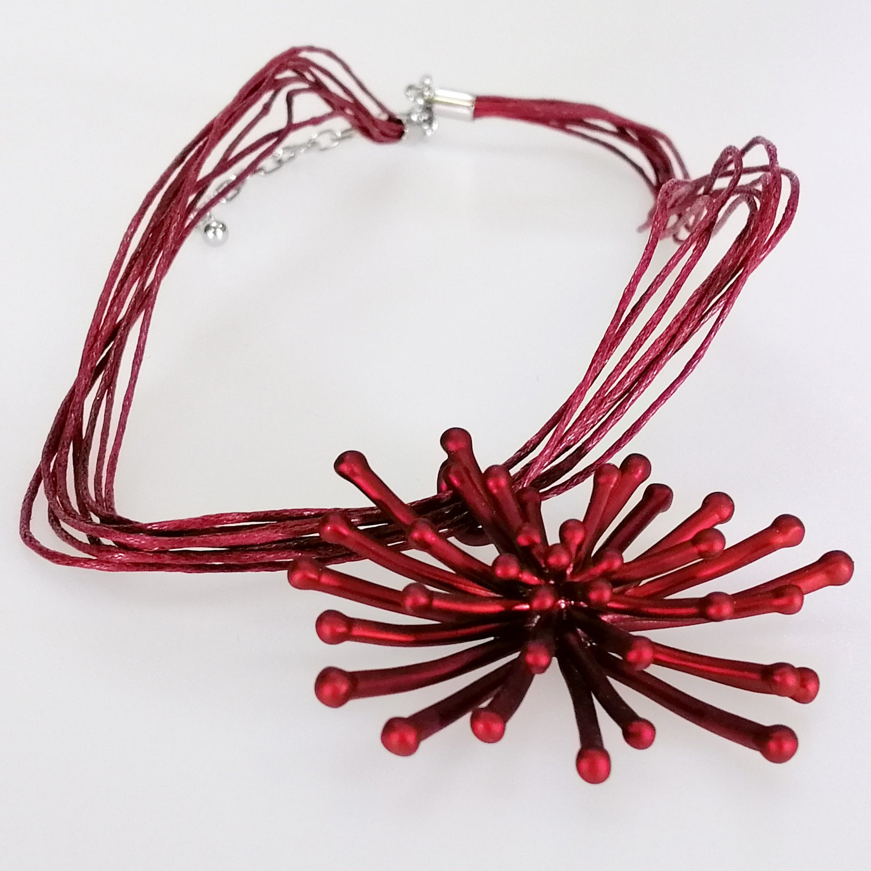 Kiwicraft - Red Pohutukawa Necklace