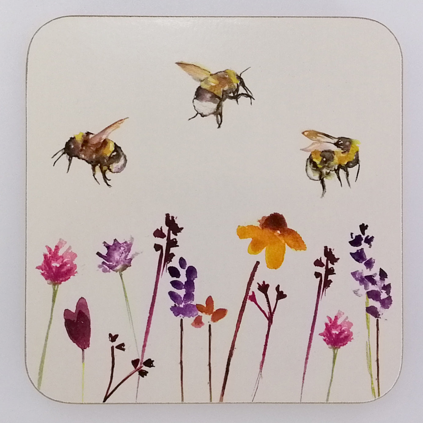 Busy Bees - Coasters - Set of 4