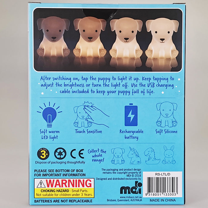 Silicone Touch Night Light - Dog
