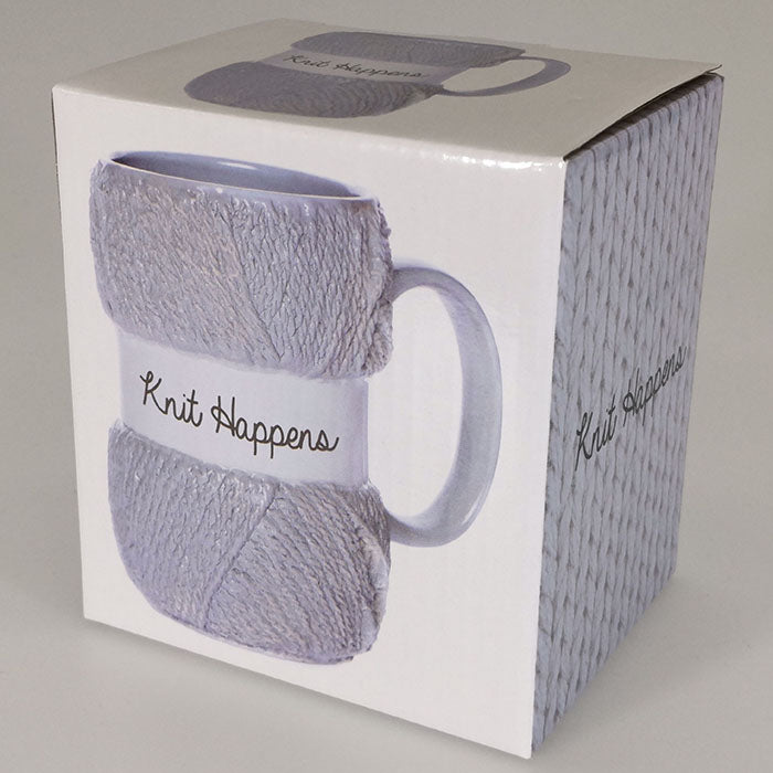 Knit Happens' - Boxed Mug