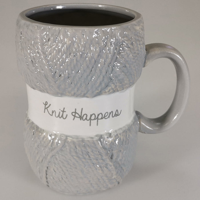 Knit Happens' - Boxed Mug