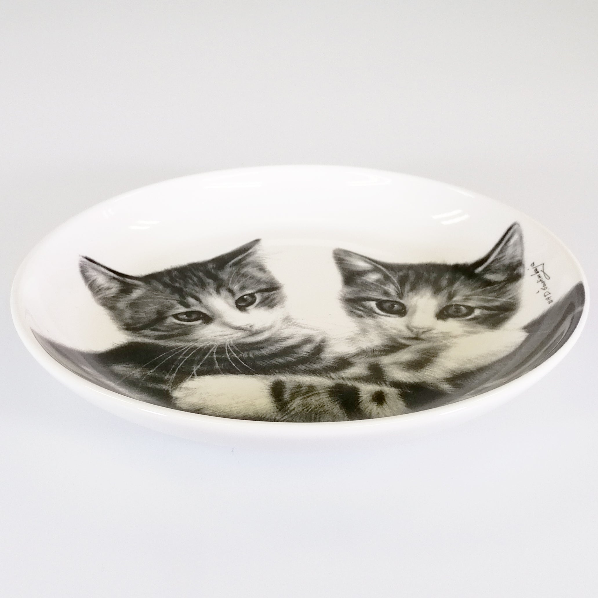 Feline Friends - Cuddling Kittens - Trinket Dish
