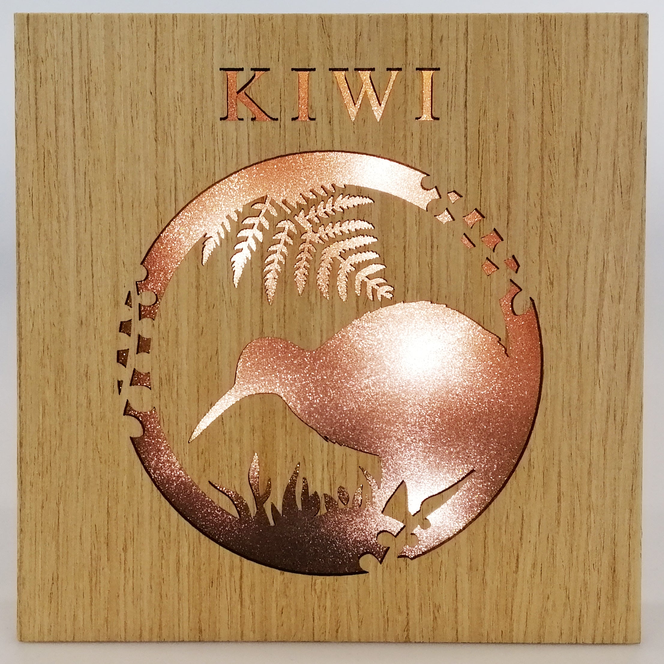 LED Kiwiana Block - 'Kiwi'