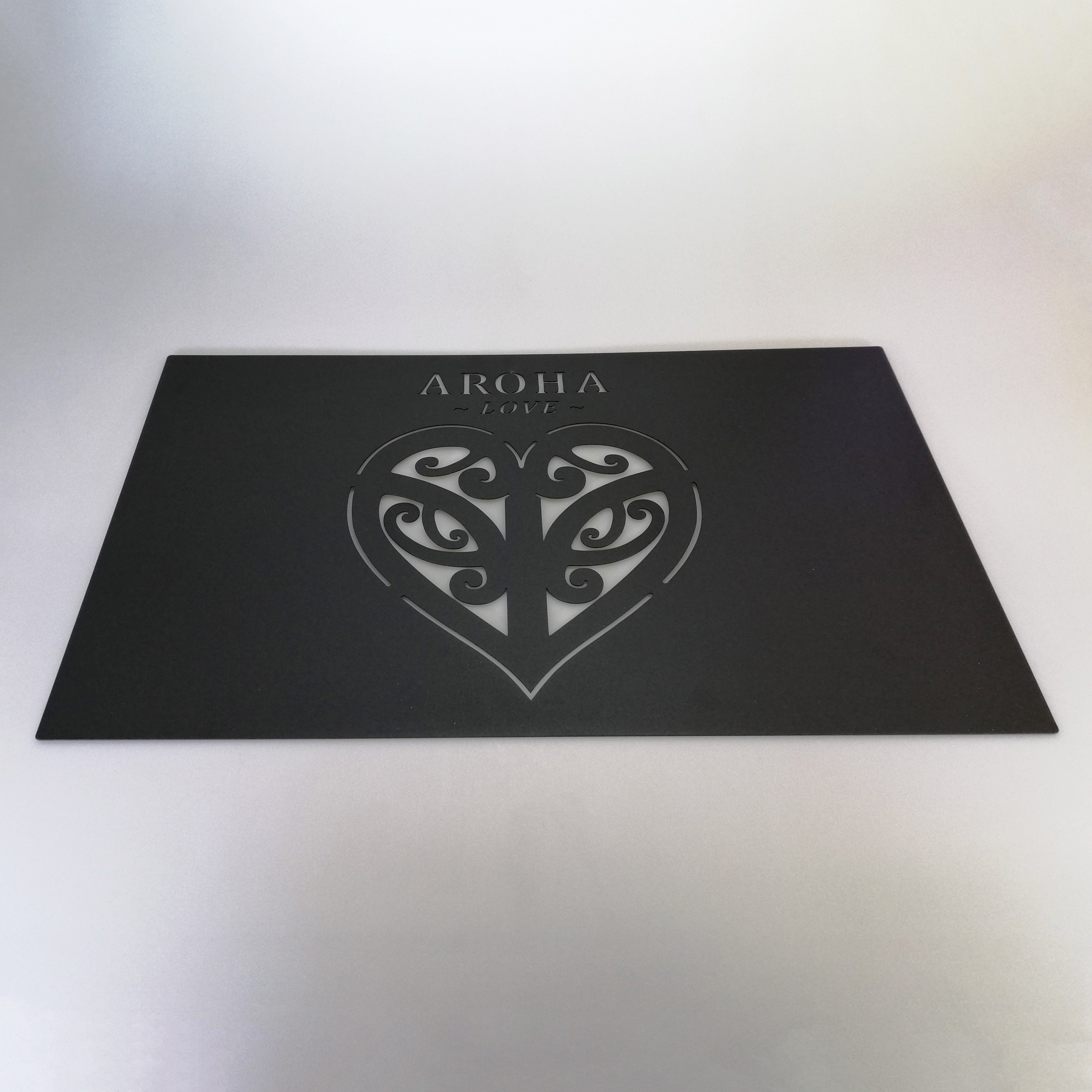 AROHA - Love' Metal Plaque Sign