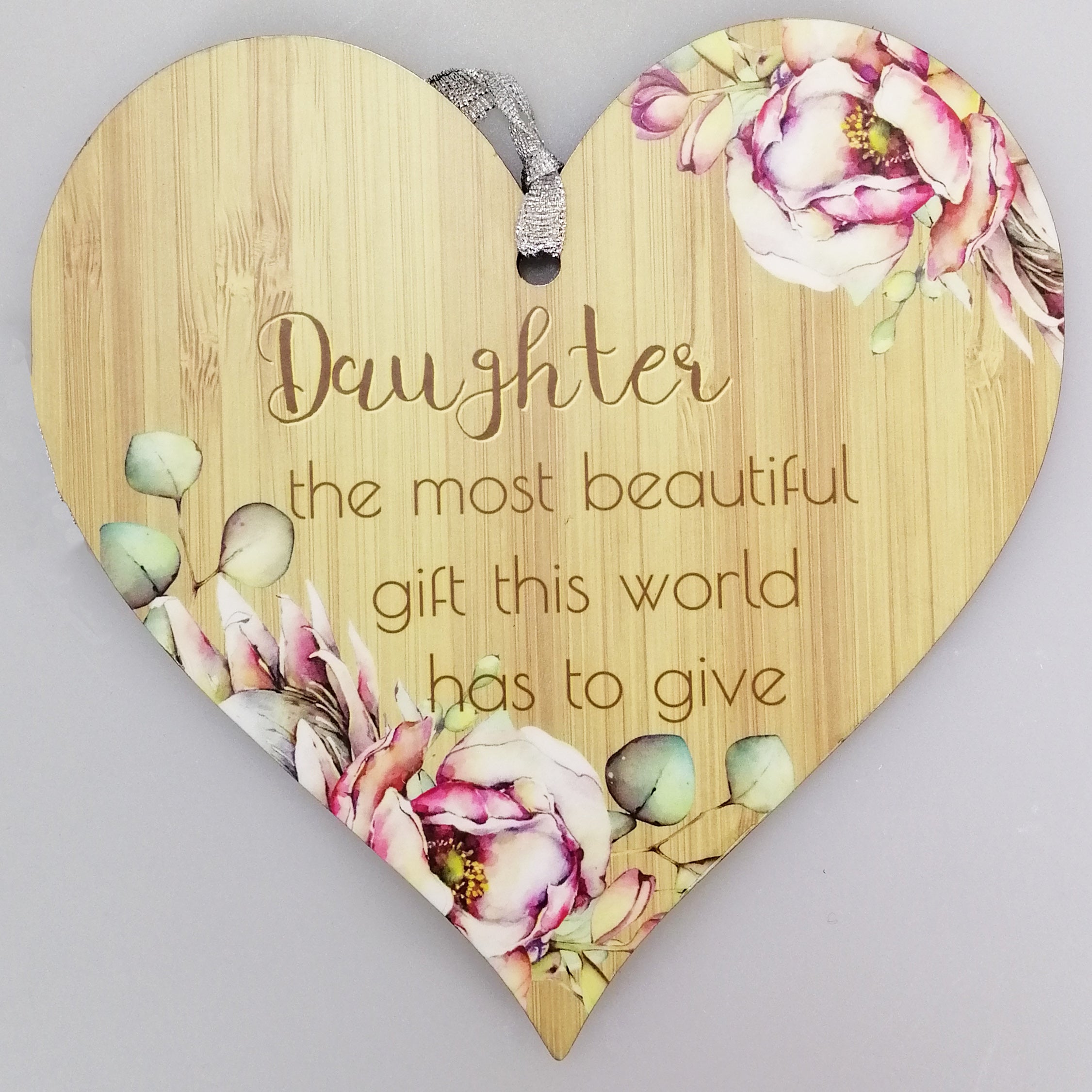 Daughter' Hanging Heart Decoration