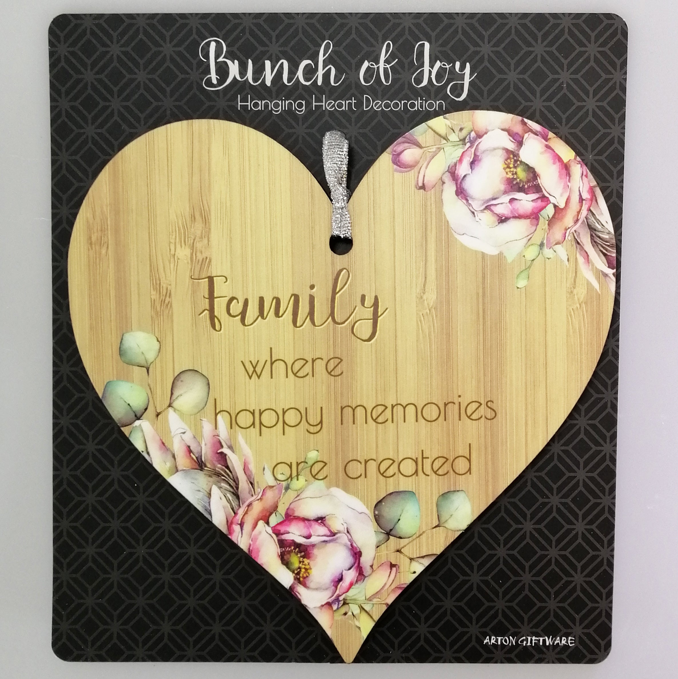 Family' Hanging Heart Decoration