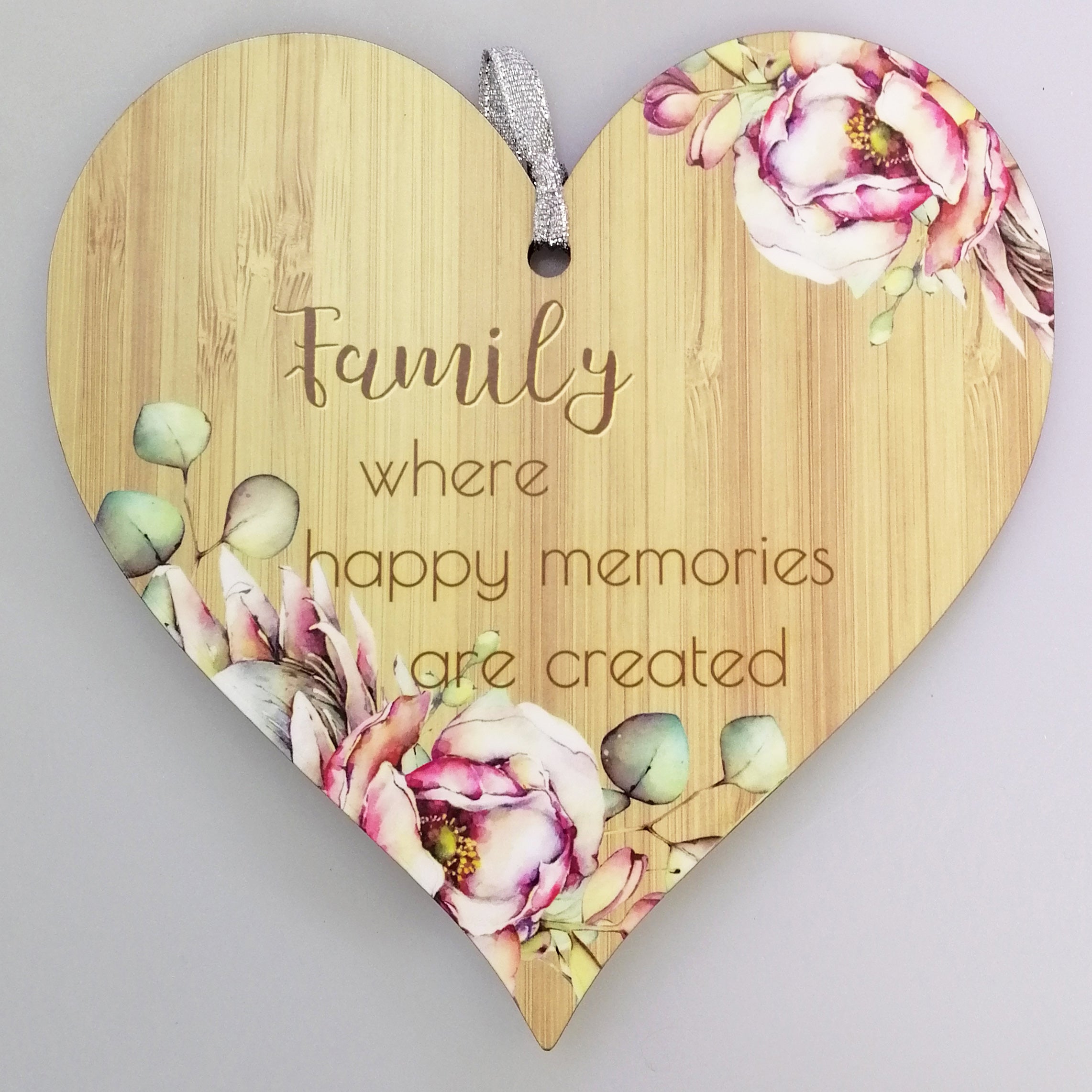 Family' Hanging Heart Decoration