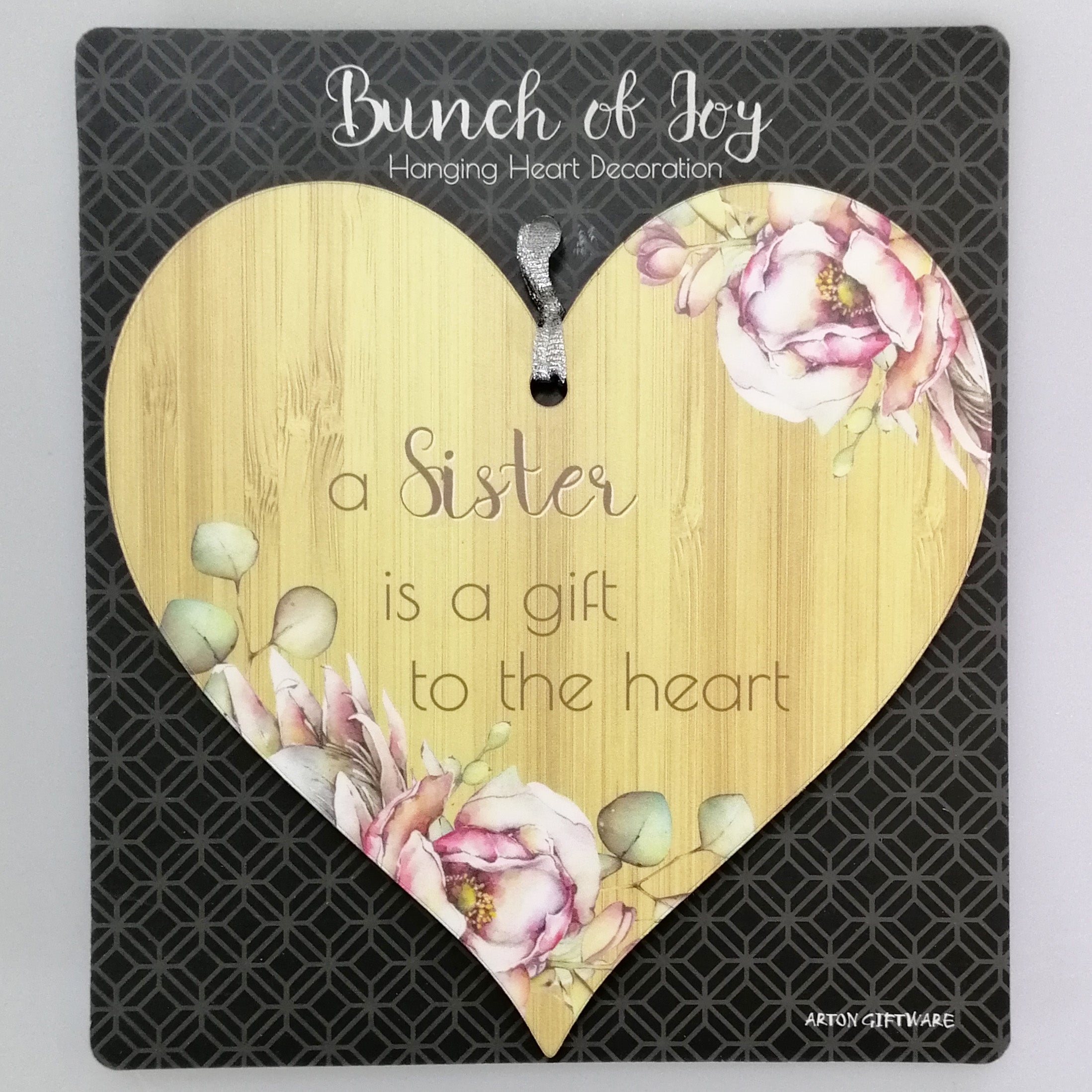 Sister' Hanging Heart Decoration