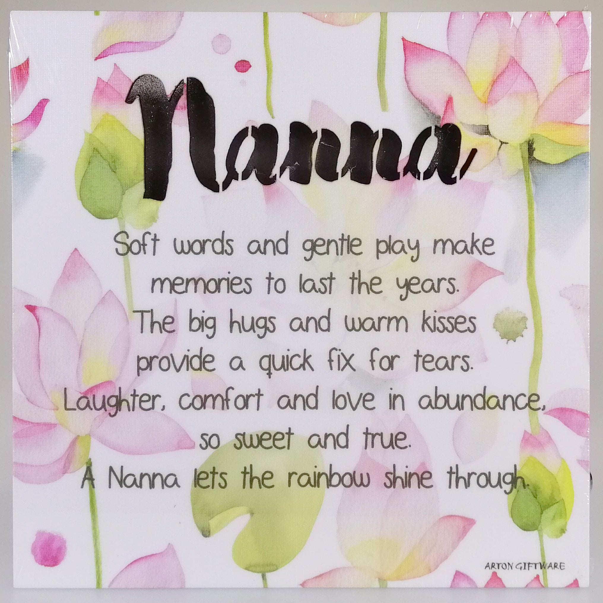 LED Sentimental Plaque - 'Nanna'