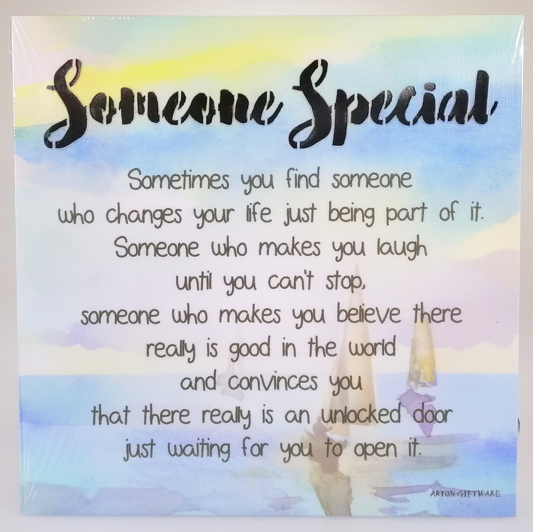 LED Sentimental Plaque - 'Someone Special'