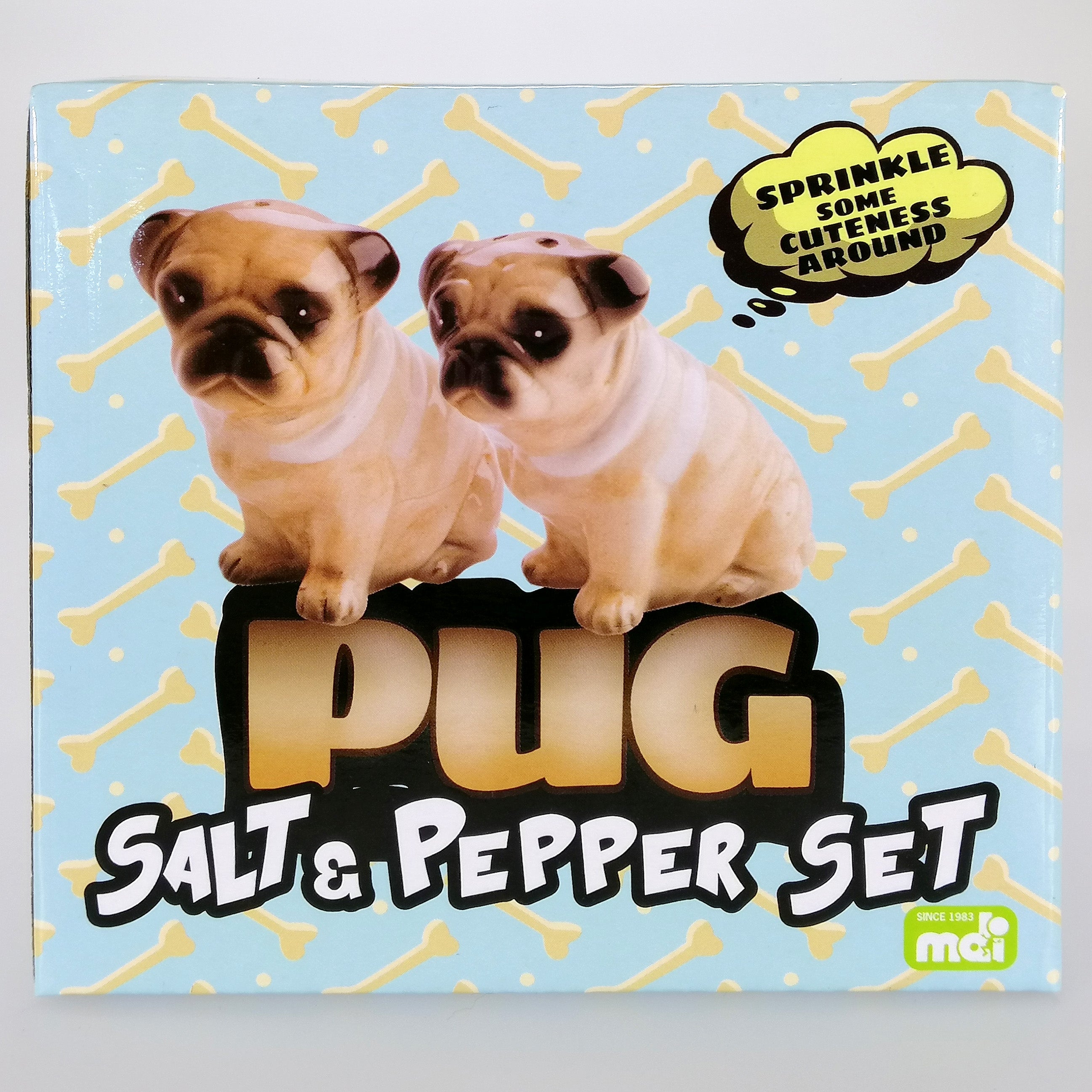 Pug' Collectible Ceramic Salt & Pepper Set