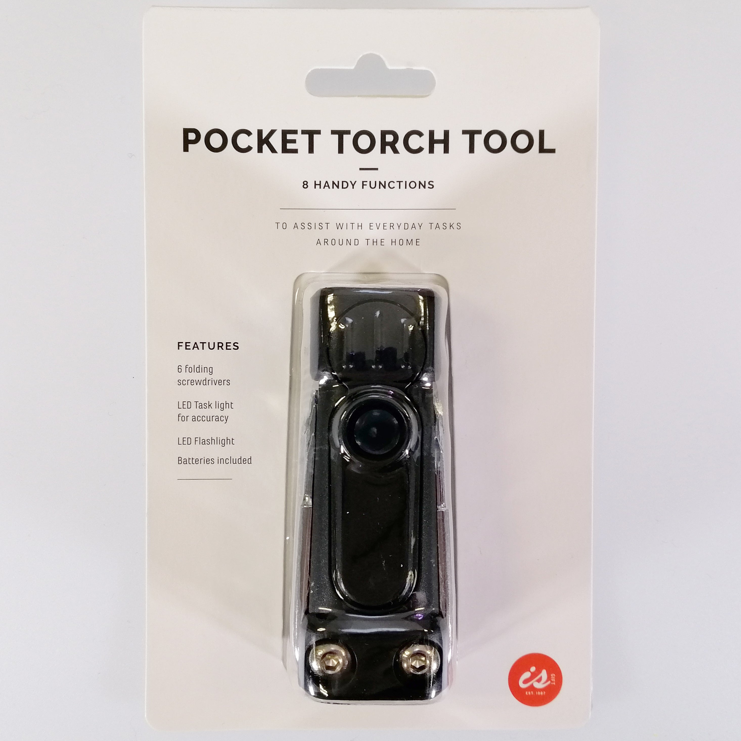 Pocket Torch with Eight Handy Functions
