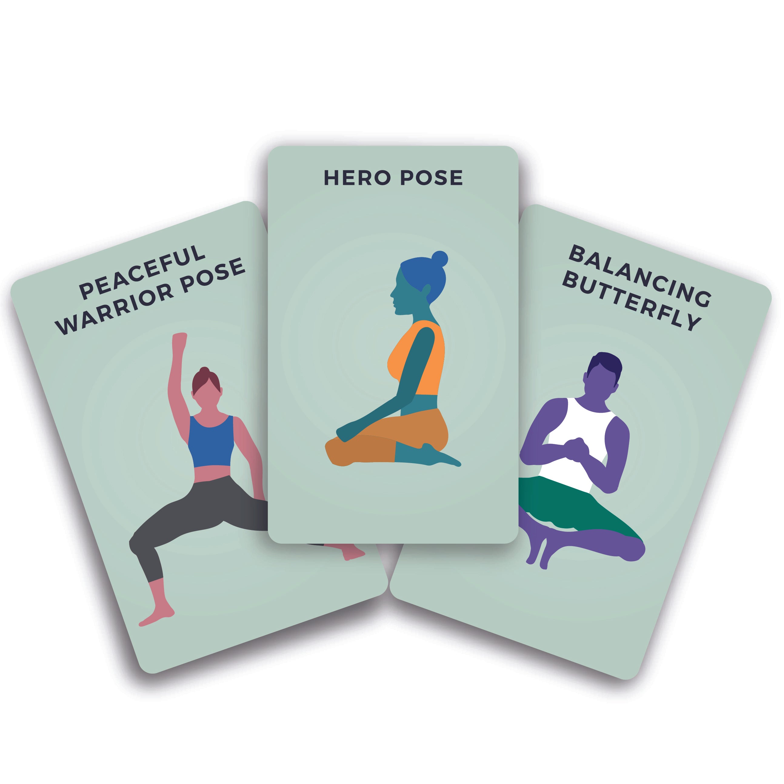 Yoga Poses - 100 Yoga Poses - Cards