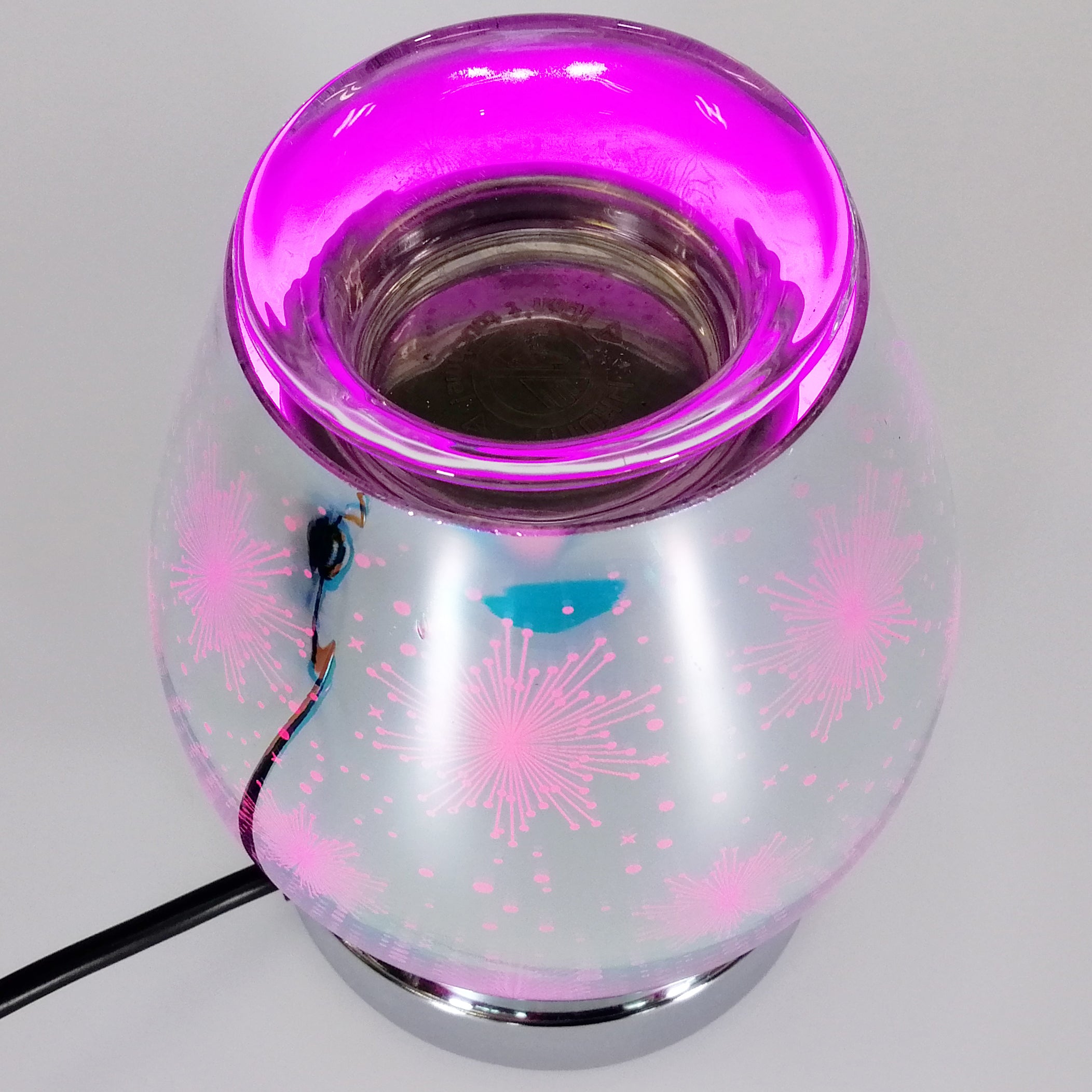 Scentchips Warmer with LED 'Fireworks' Colour Changing Display