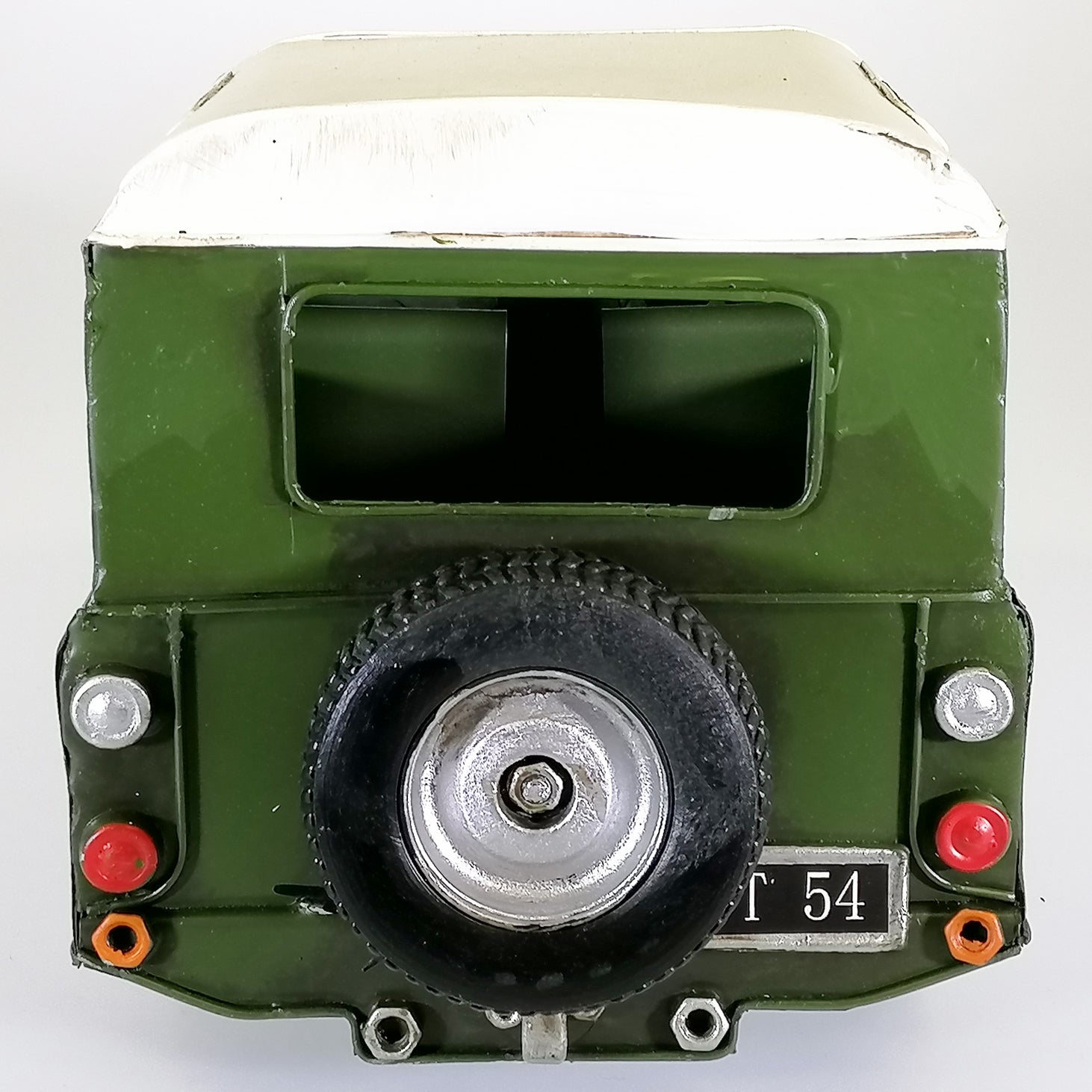 Early Model Land Rover Sculpture