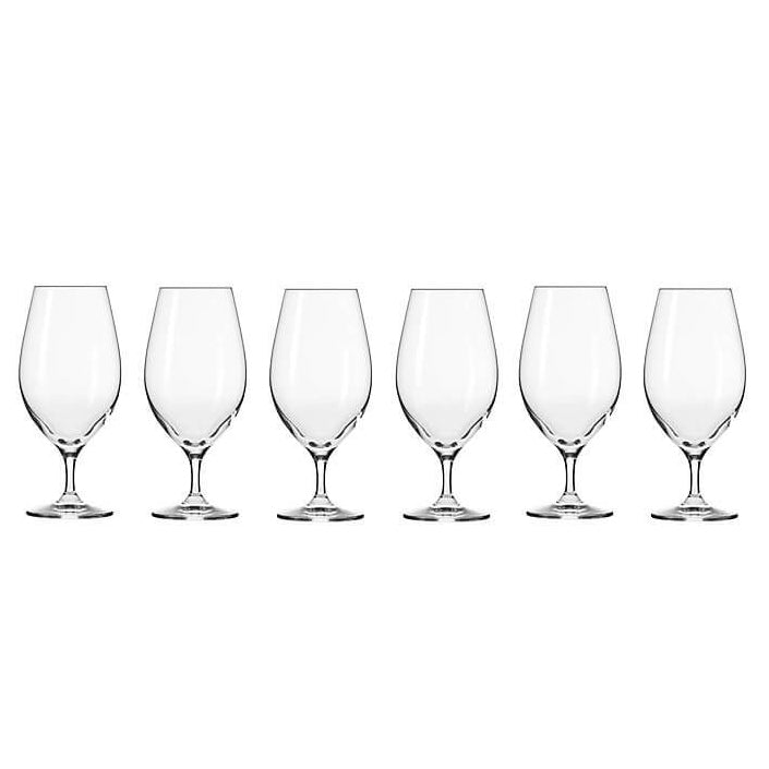 Krosno - Harmony Beer Glass - 400ml - Set of 6