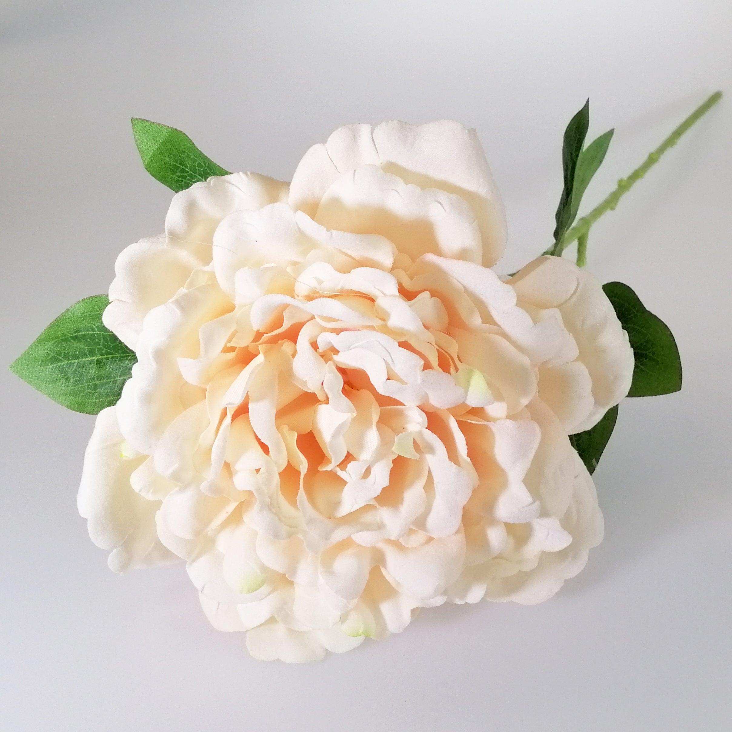 Artificial Flowers - Peony Stem - Shades of Champagne