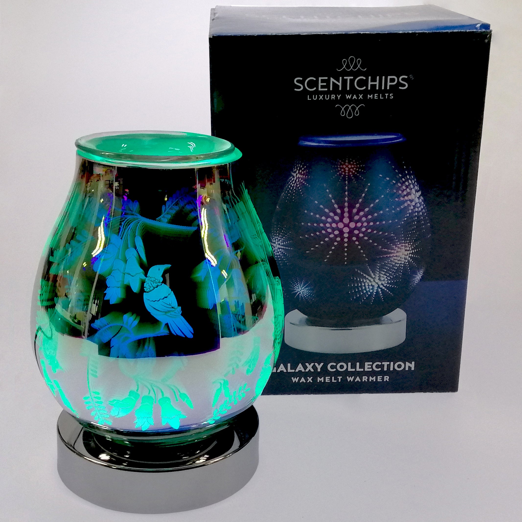 Scentchips Warmer with LED 'Tui' Colour Changing Display