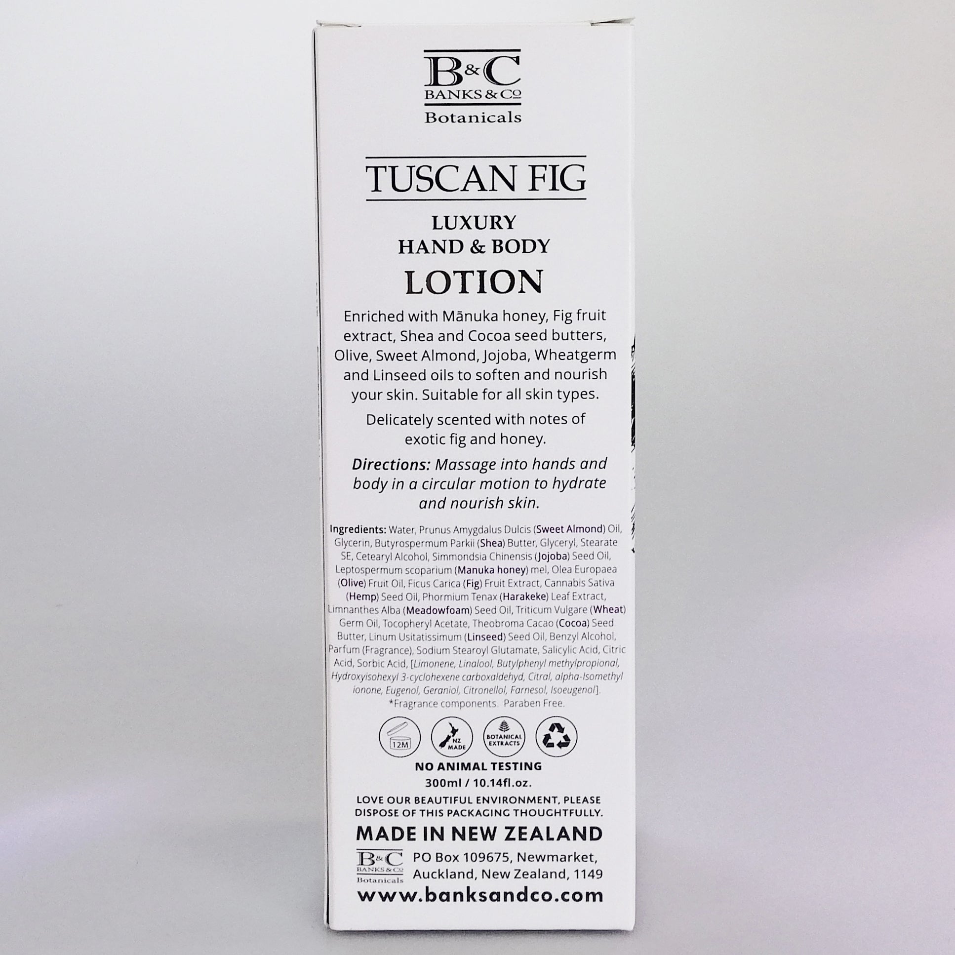 Banks & Co. Botanicals - Tuscan Fig - Hand & Body Lotion