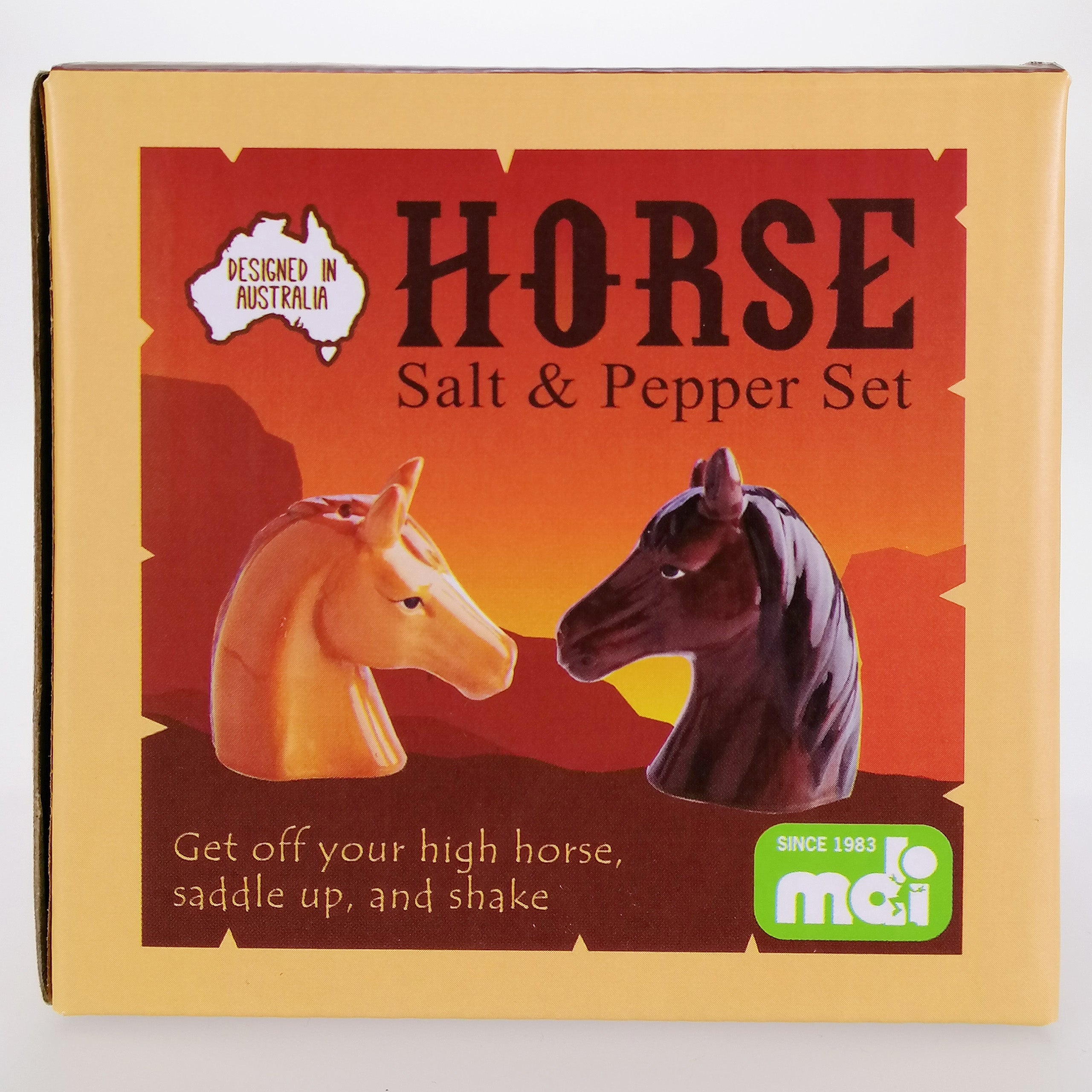 Horse' Collectible Ceramic Salt & Pepper Set