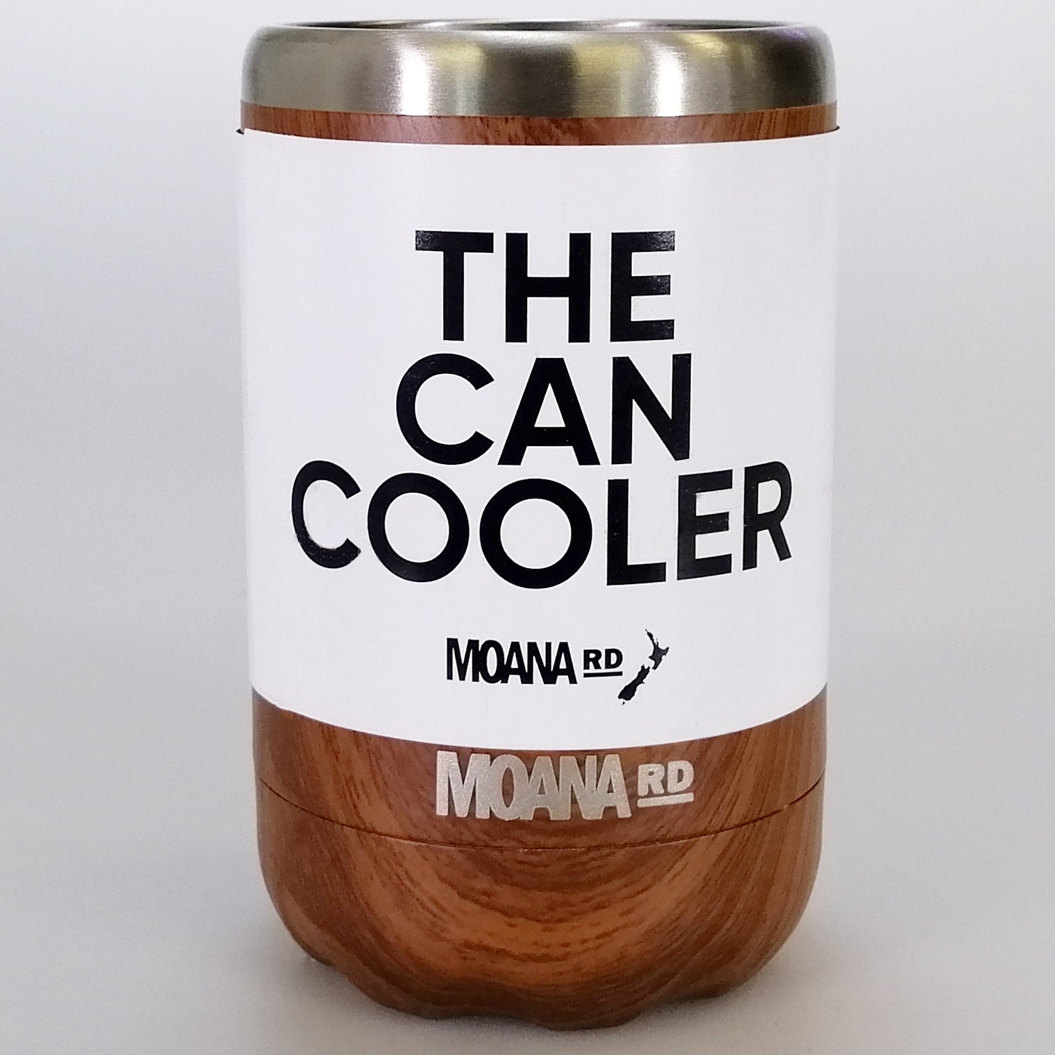 Moana Road Can Cooler - Woodgrain