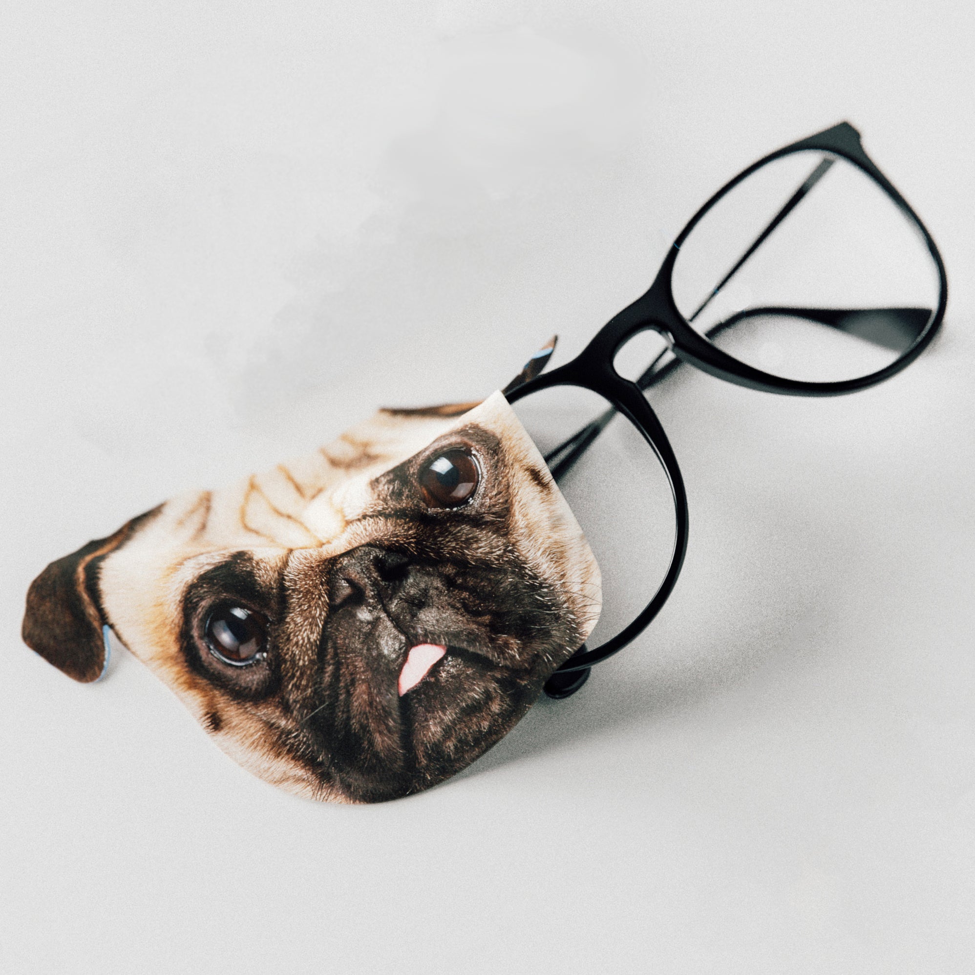 Lens Cleaning Cloth - Pug