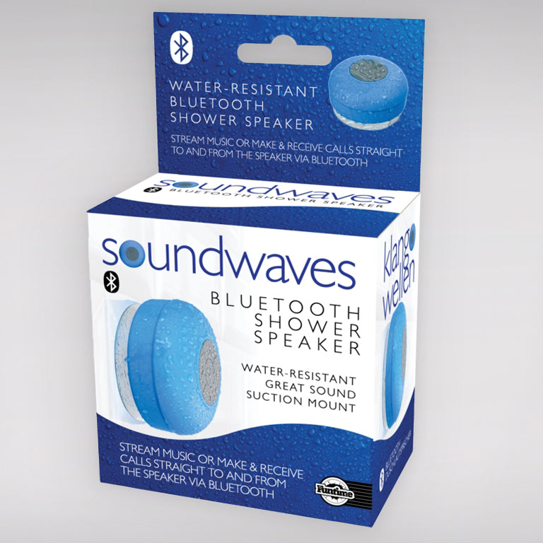 Soundwaves Bluetooth Shower Speaker