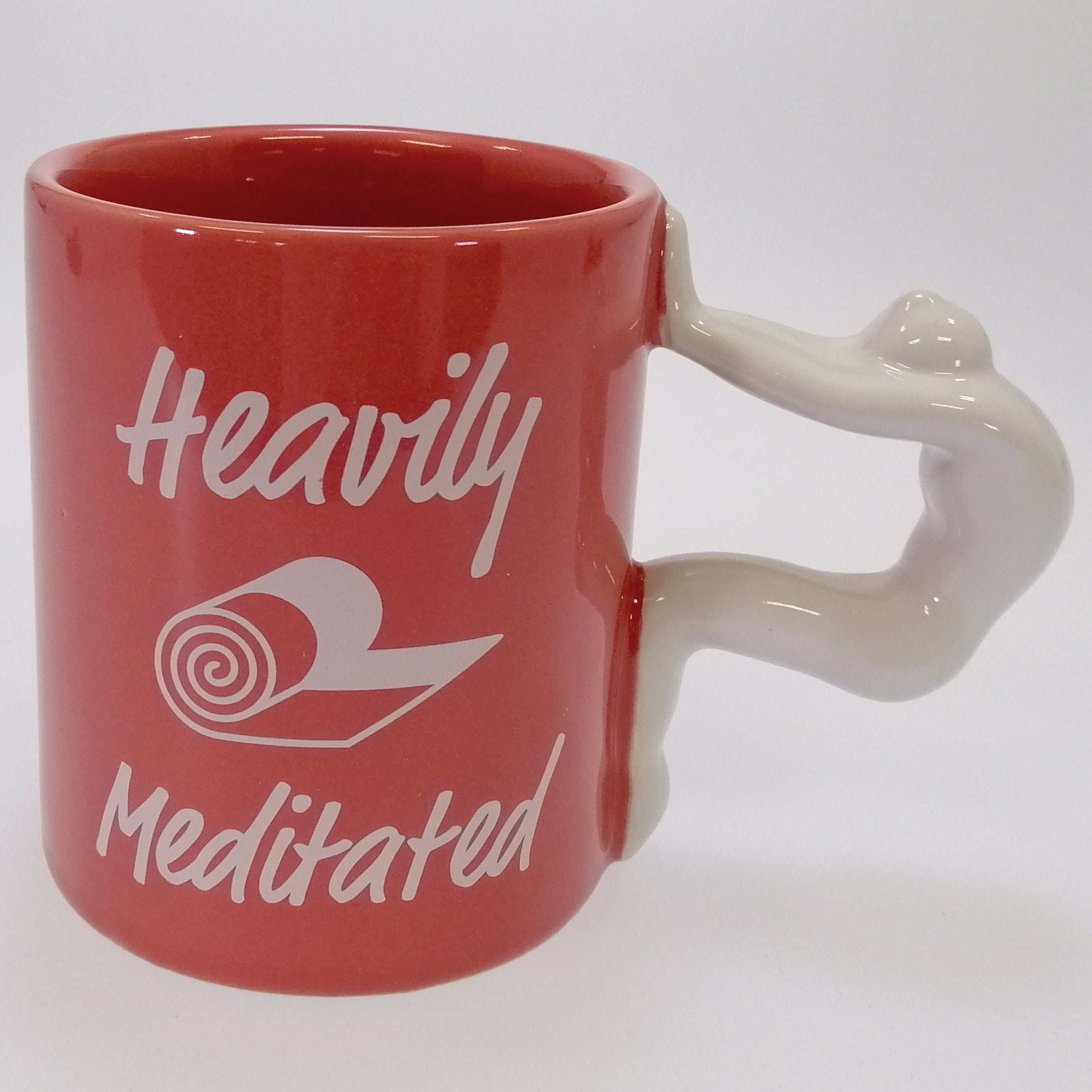 Yoga Mug "Heavily Meditated" - Boxed Mug