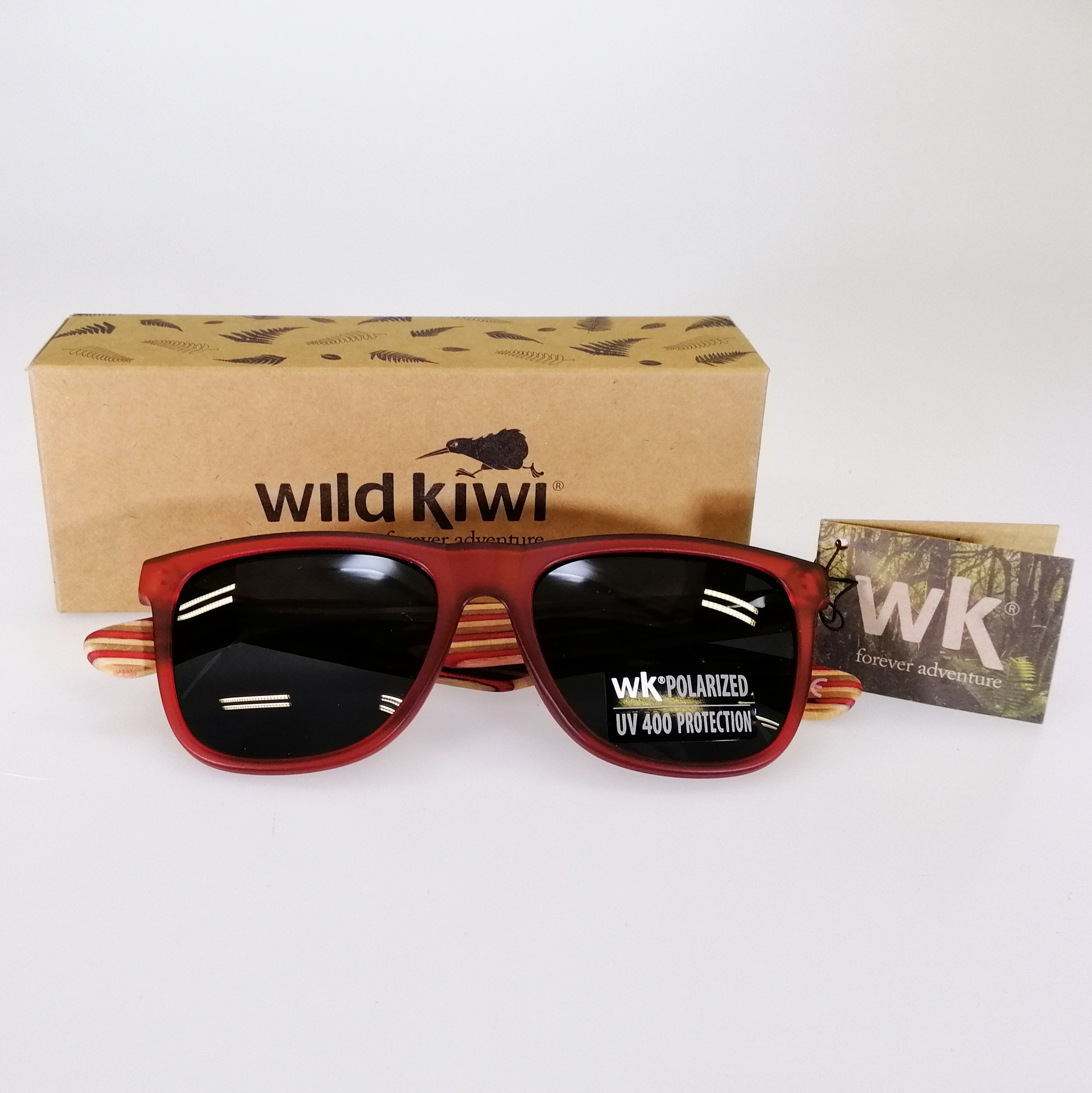 Wild Kiwi Sunglasses  -“ Redwood