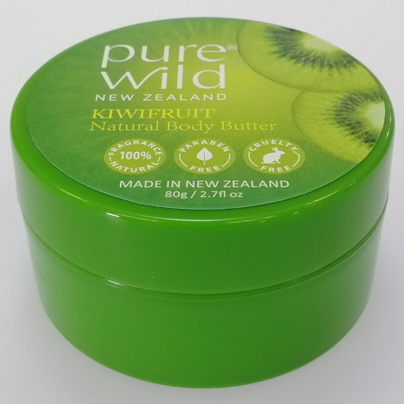 Purewild Natural Body Butter Moisturiser - Kiwifruit