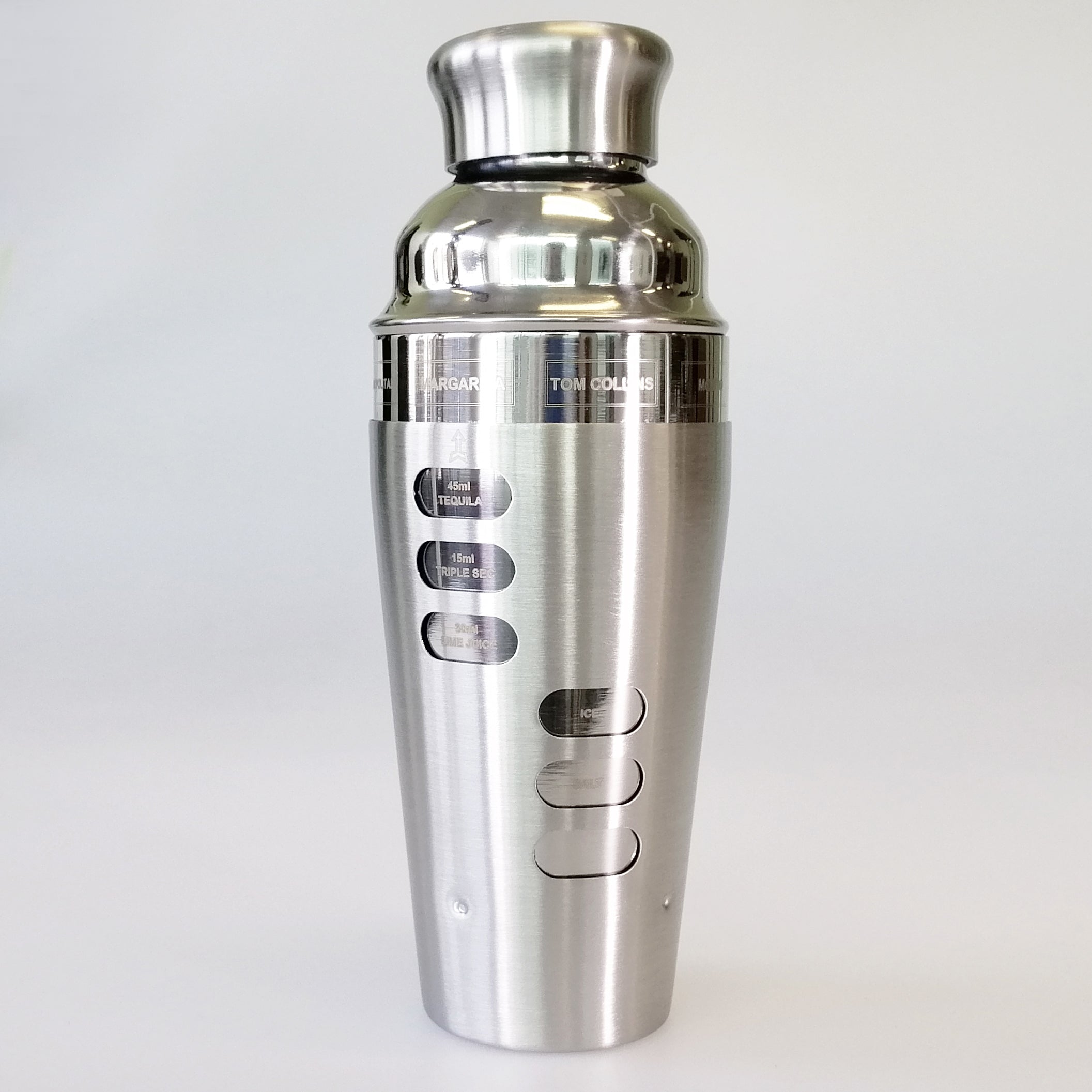 Tempa - Recipe Cocktail Shaker - 75ml - Silver