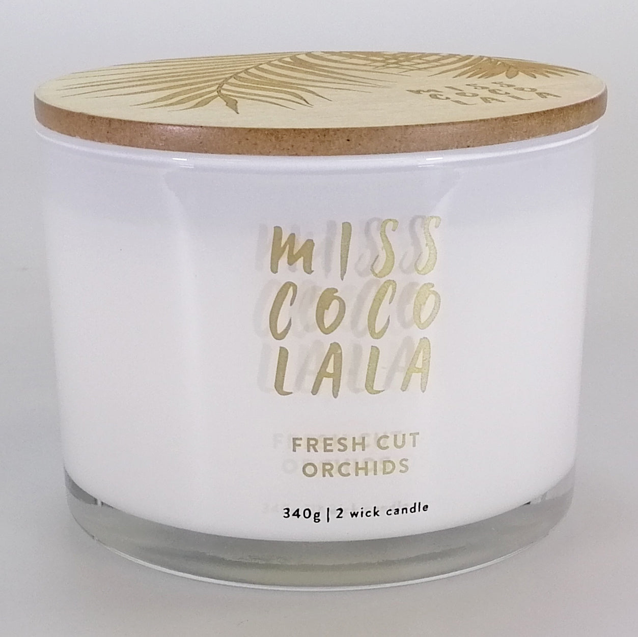 Miss Coco Lala - Coconut Wax Candle - Fresh Cut Orchids - 340g