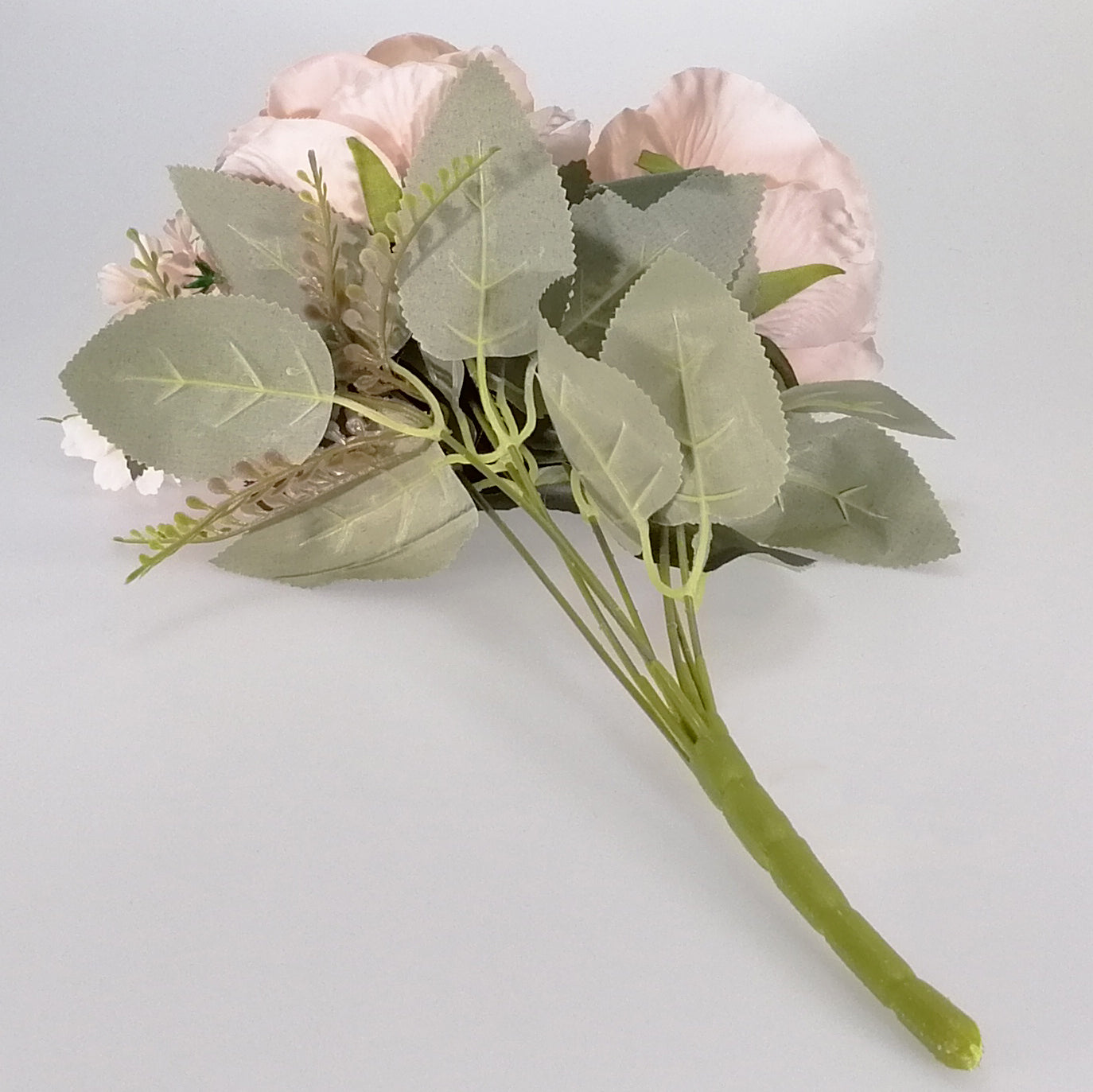 Artificial Flowers - Rose Daisy Bunch - Smoke Pink