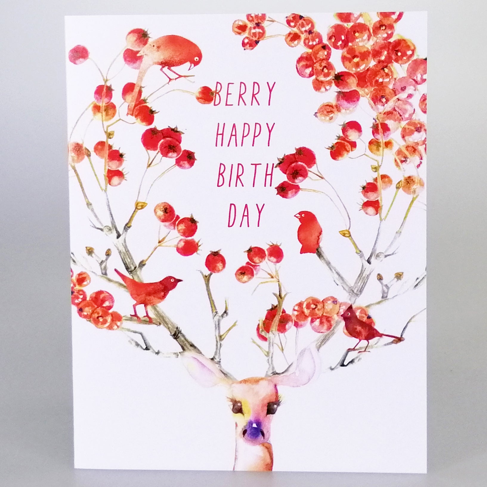 Berry Happy birthdays' birthdays Card