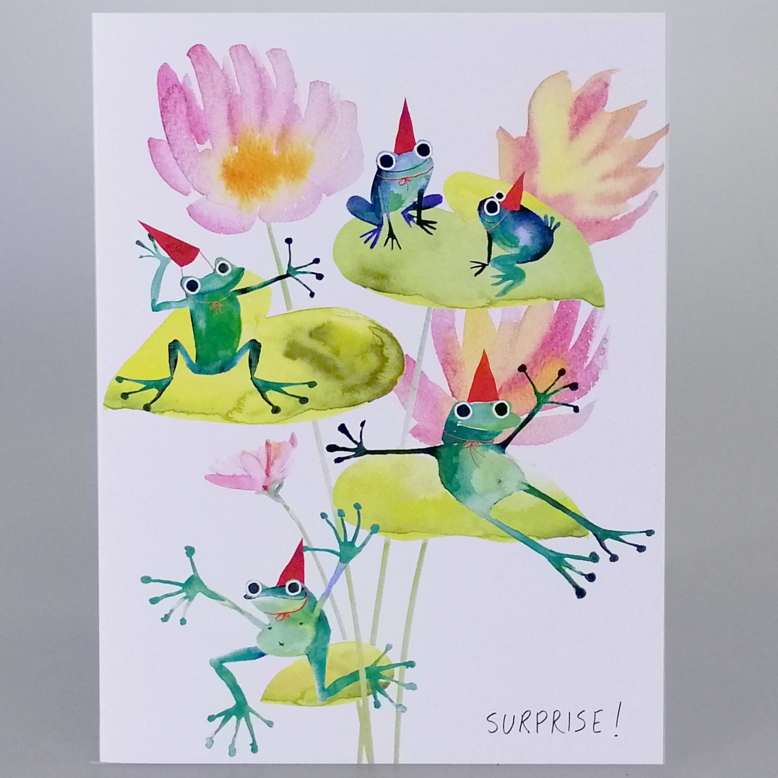 Froggy 'Surprise!' Card