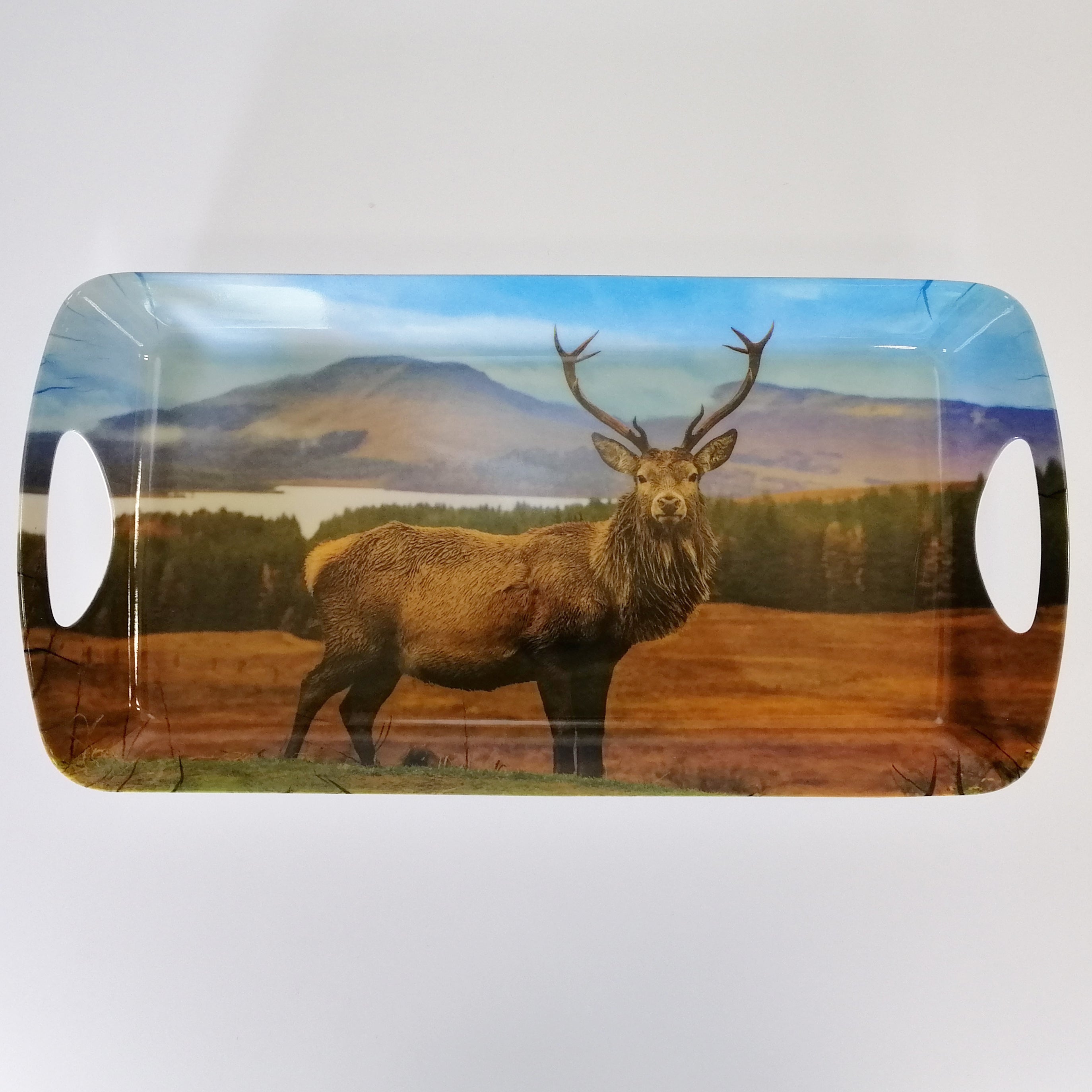 Stag - Tray with Handles - Medium