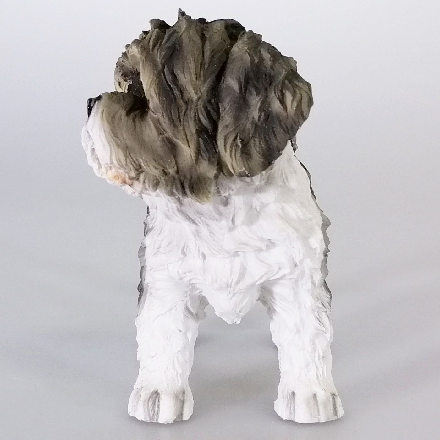 Leonardo Collection - Shih Tzu Dog Figurine - Black & White