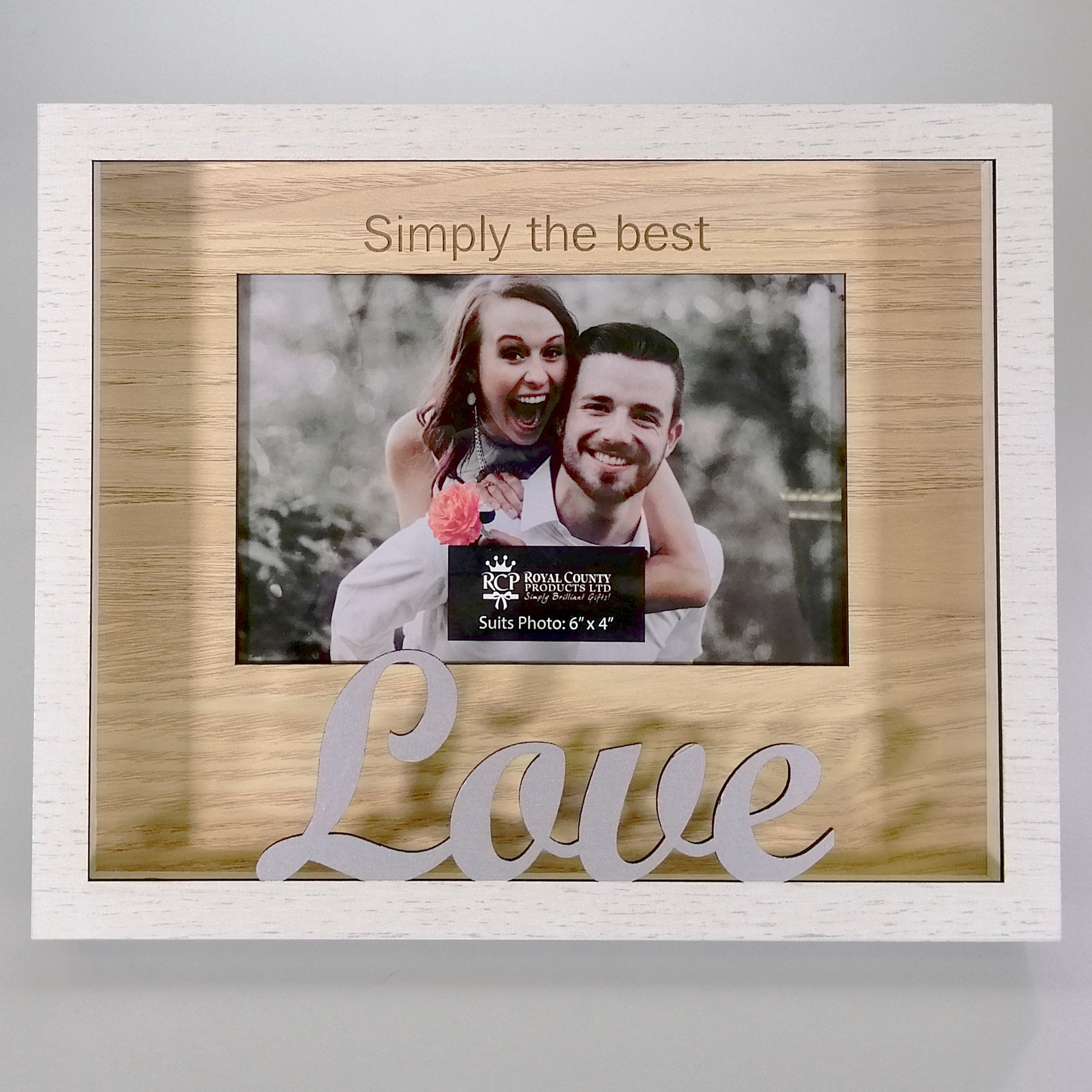 Simply the Best Frame 4"x 6" - Love