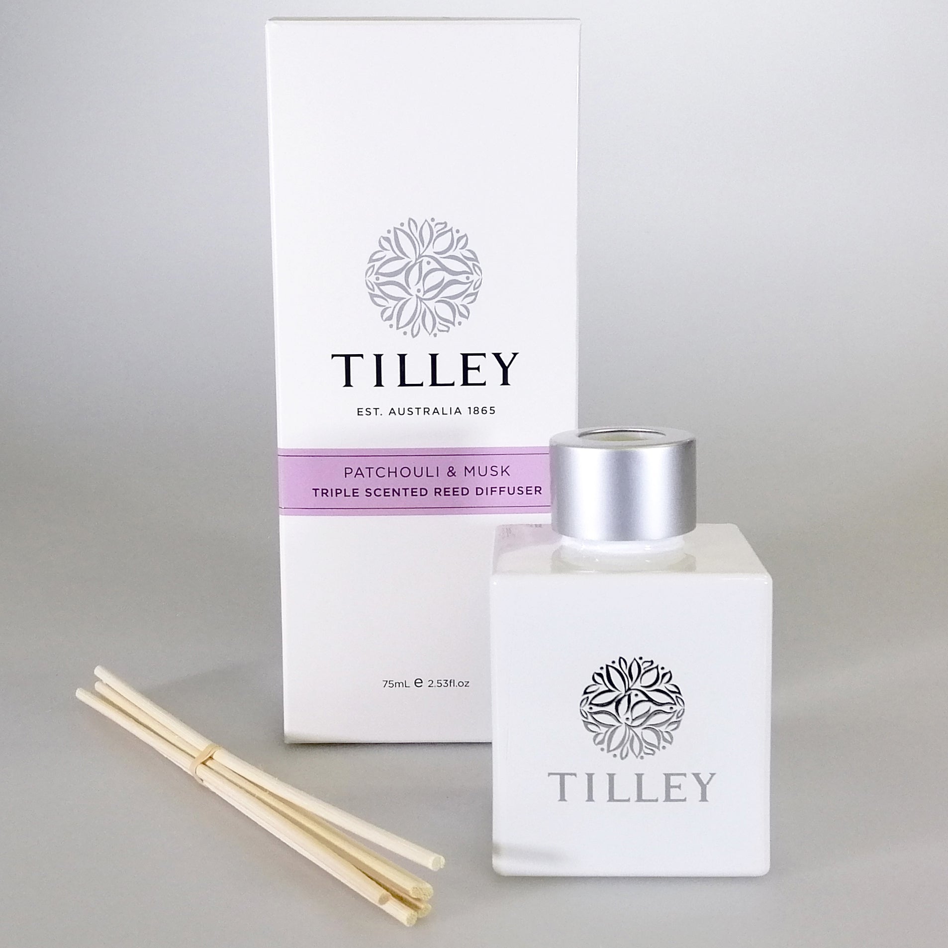 Tilley Reed Diffuser - Patchouli & Musk - 75ml