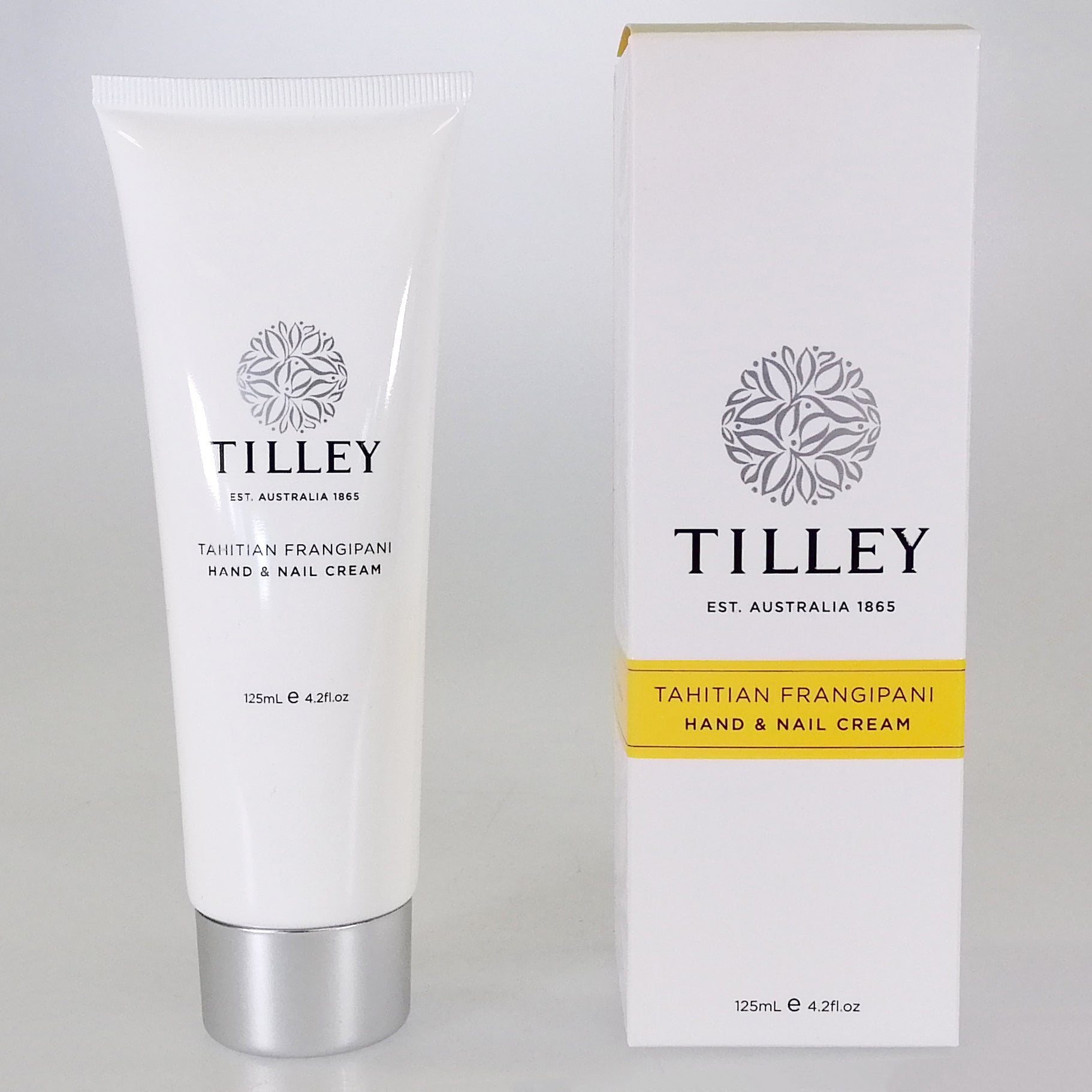 Tilley - Hand and Nail Cream - Tahitian Frangipani - 125ml