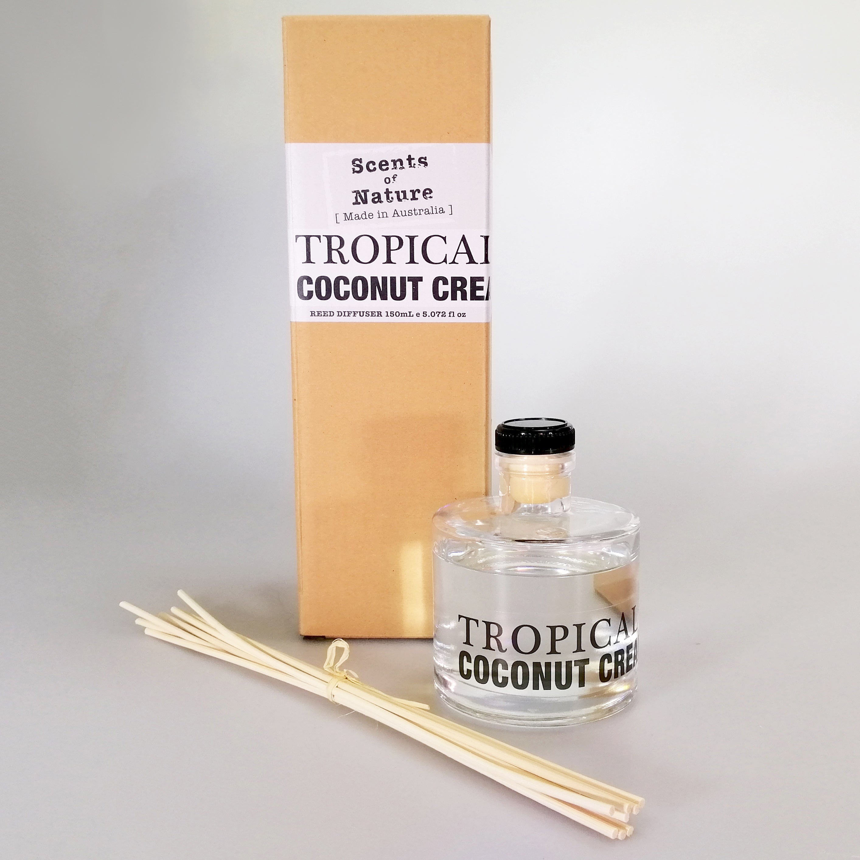 Reed Diffuser - Tropical Coconut Cream - 150ml