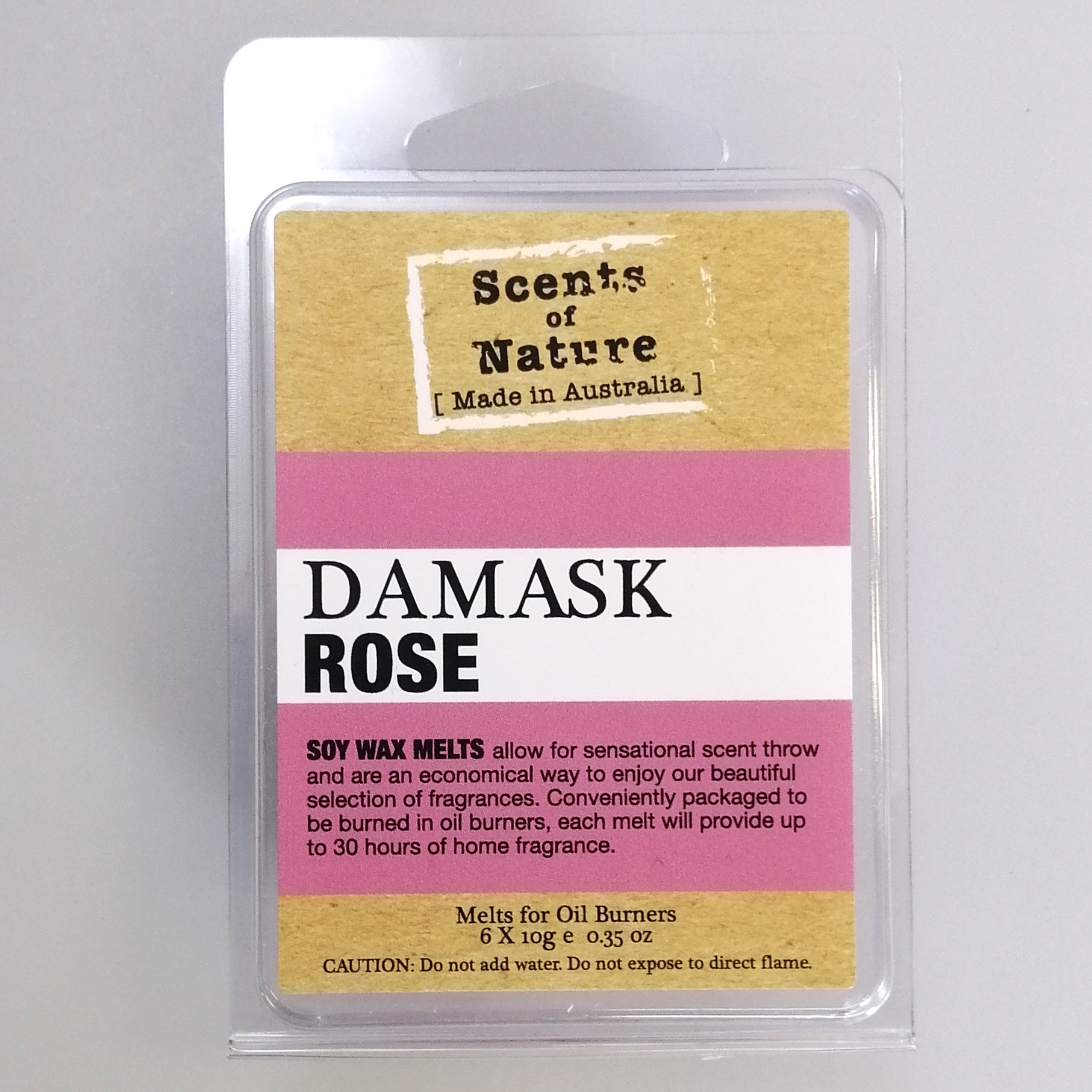 Soy Wax Melts - Damask Rose