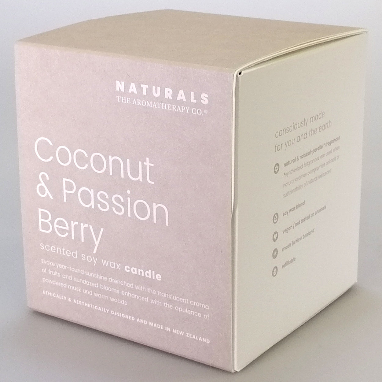 The Aromatherapy Co. Naturals - Coconut & Passion Berry Soy Wax Candle