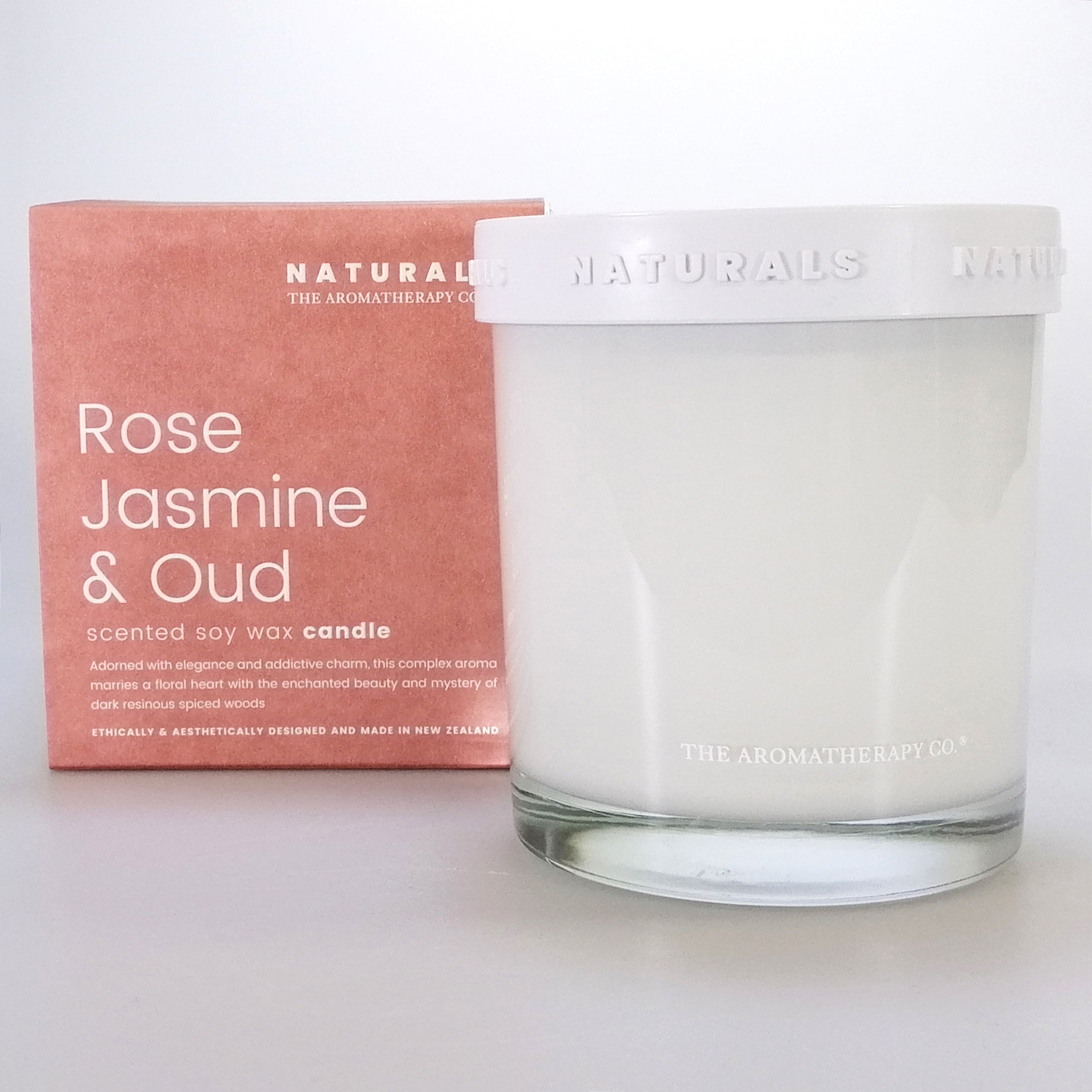 The Aromatherapy Co. Naturals - Rose Jasmine & Oud Soy Wax Candle